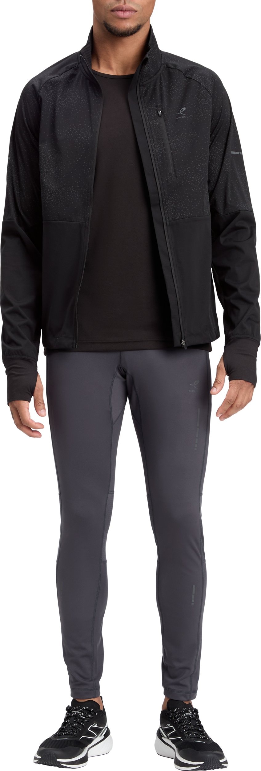 Energetics Veste de course à pied »Da.-Funktions-Jacke Semenya III W« mit Reissverschluss, Langarm-Design, atmungsaktiv, normale Länge
