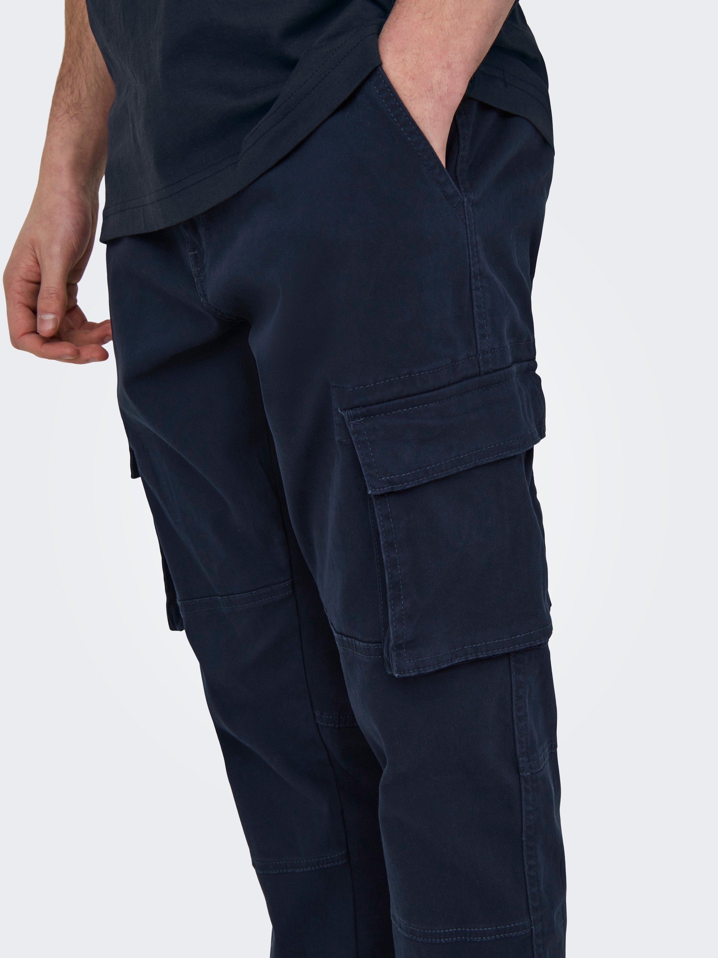 ONLY & SONS Pantalon cargo »ONSCAM STAGE CARGO CUFF LIFE 6687 NOOS«