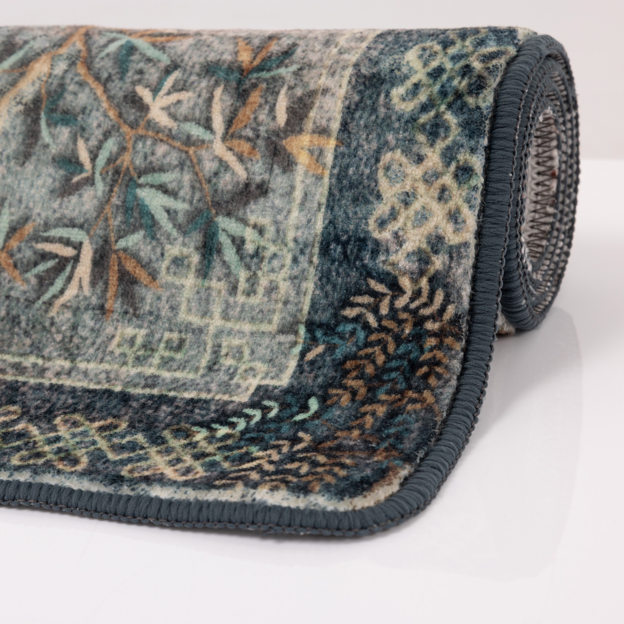Gino Falcone Tapis de bain »Aquata GF-163, Badvorleger, Badezimmer Teppich« Höhe 5 mm Badteppich, bedruckt, rechteckig