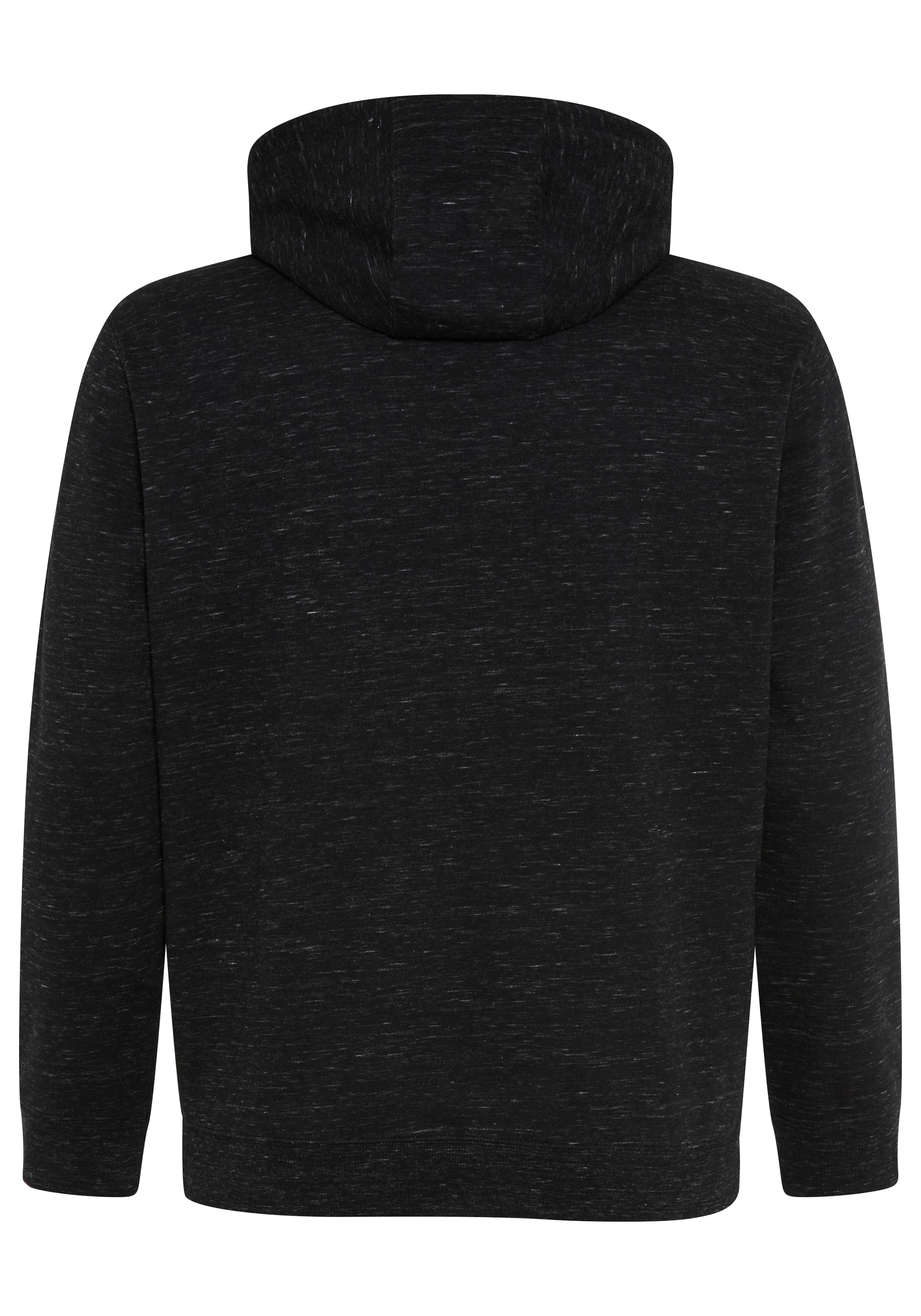 Man's World Plus Sweat à capuche , avec capuche et cordon de serrage, aspect chiné, coupe régulière
