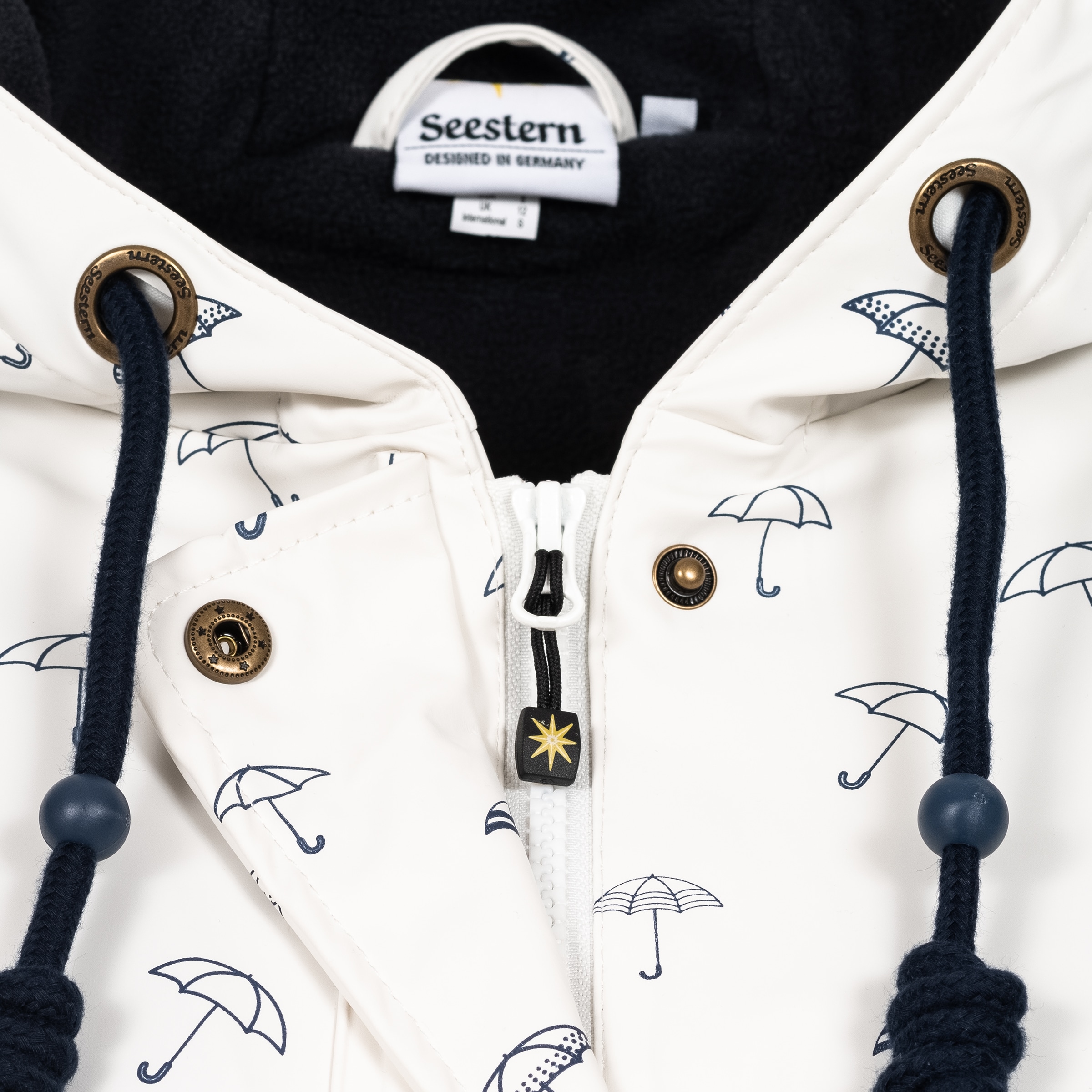 ankerglut Veste de pluie »Friesennerz #ankerglutsea Regenmantel, Longjacket« également disponible en grandes tailles