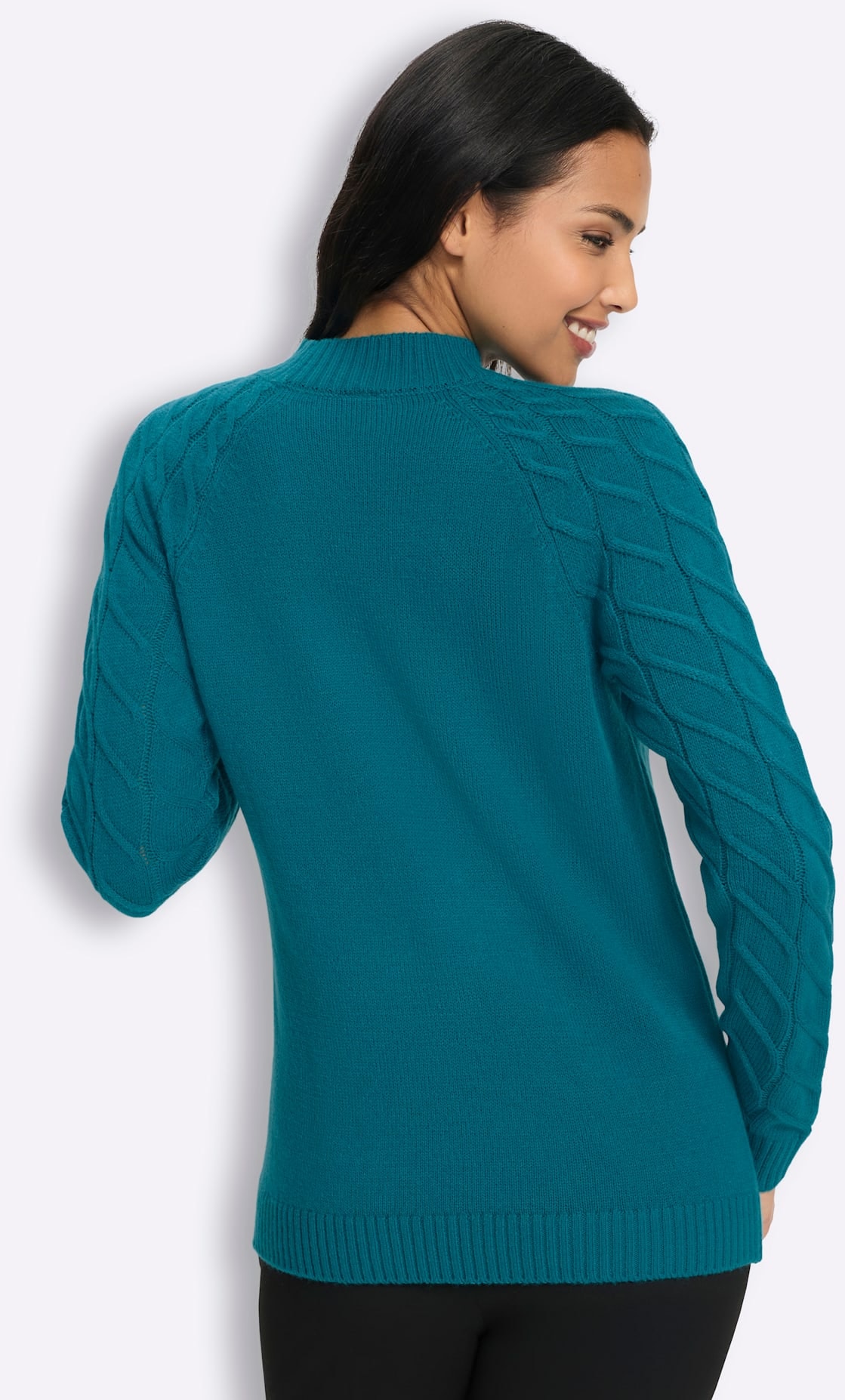 Classic Basics Pull à col montant »Langarm-Pullover«