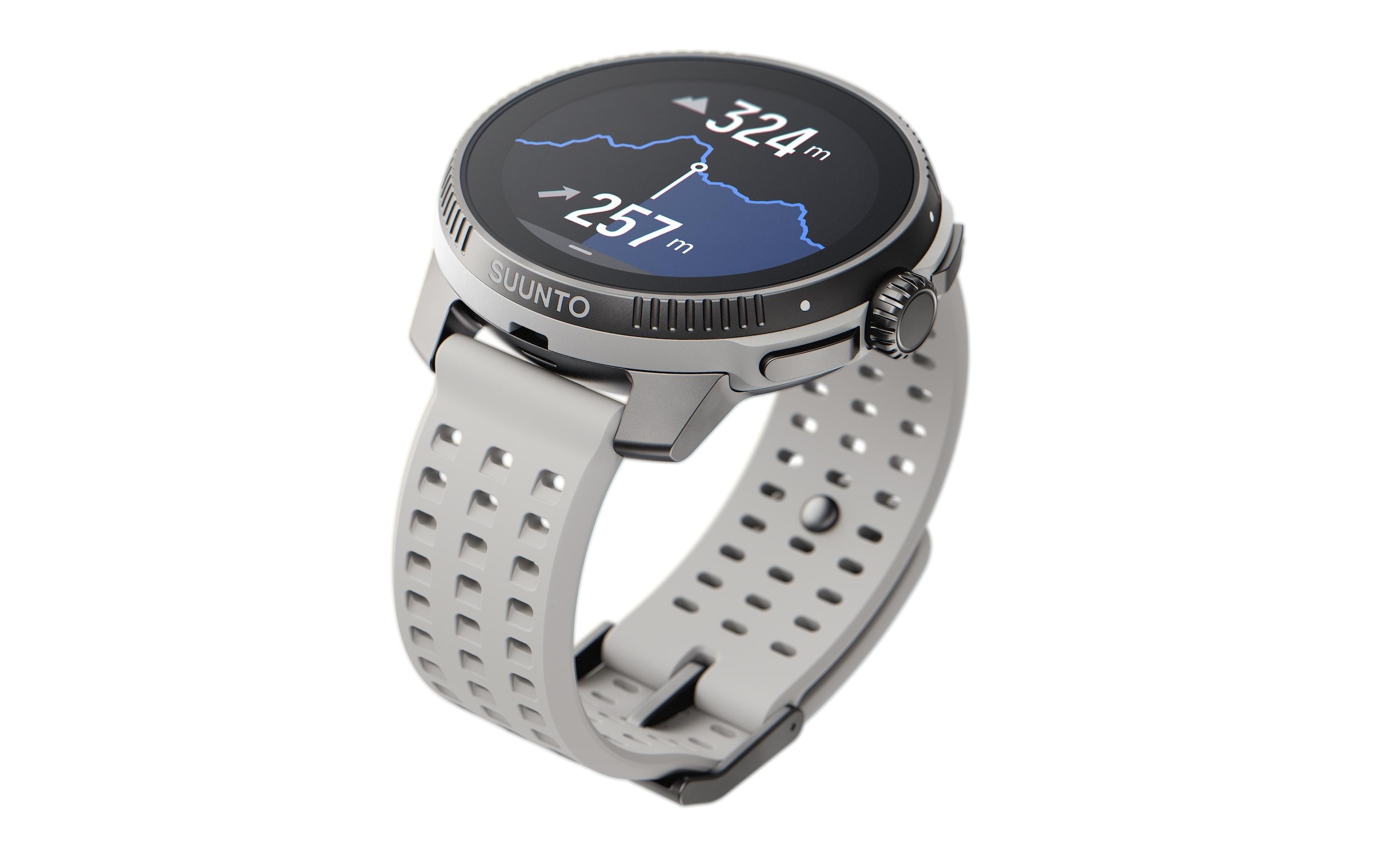 Suunto Fitnessuhr »Race Edelstahl«(/ 1,43 ″) RTOS