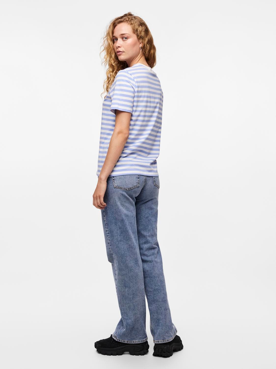 pieces T-shirt à manches courtes »PCRIA SS TEE STRIPES NOOS BC«