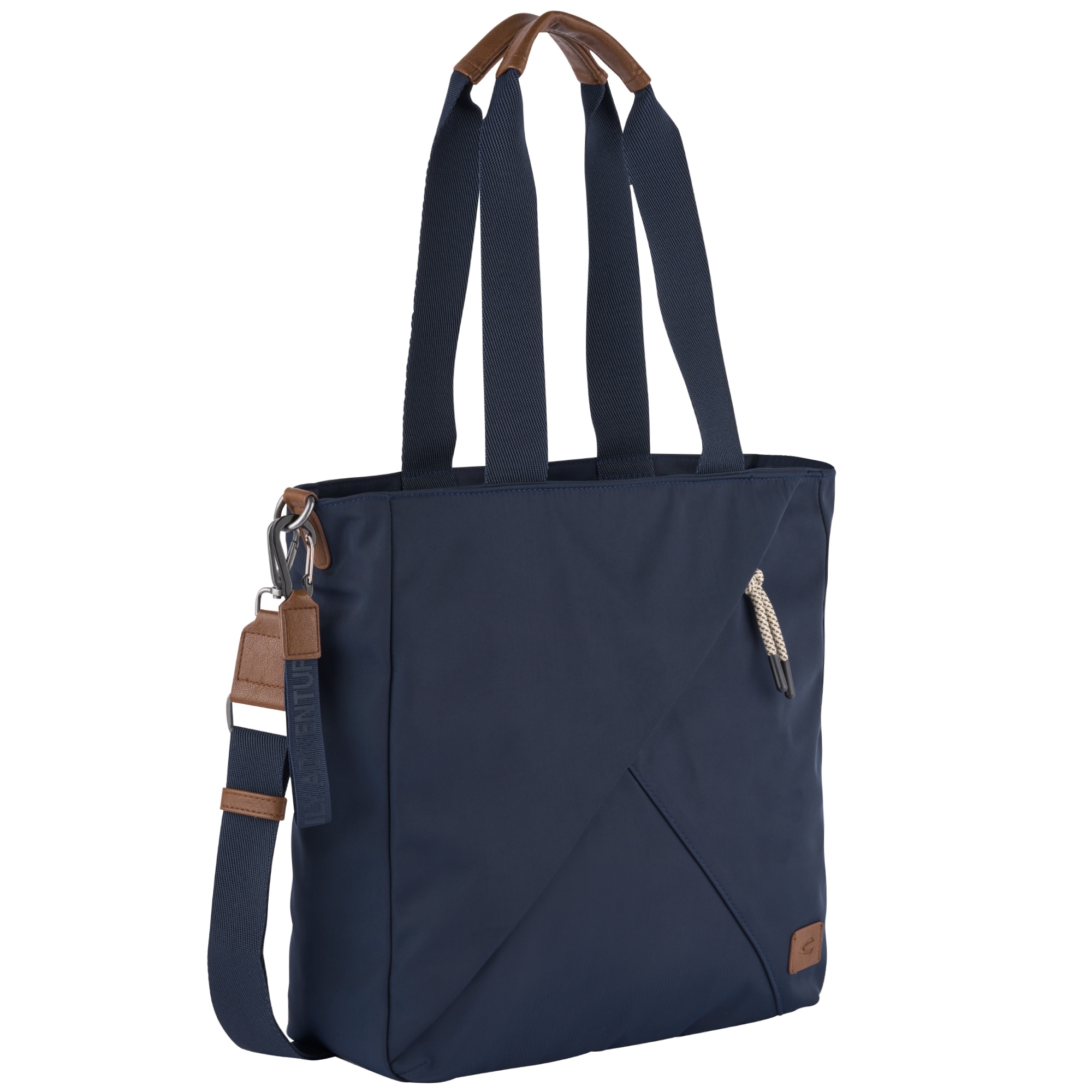 camel active Shopper »Aurum« en polyester recyclé à structure nylon, léger et avec détails fins