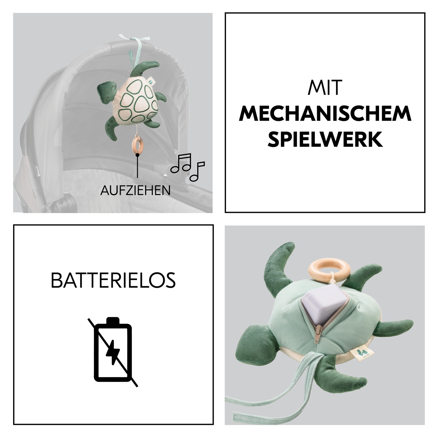 Hauck Boîte à musique »Cuddle N Sleep, Turtle Spieluhr«