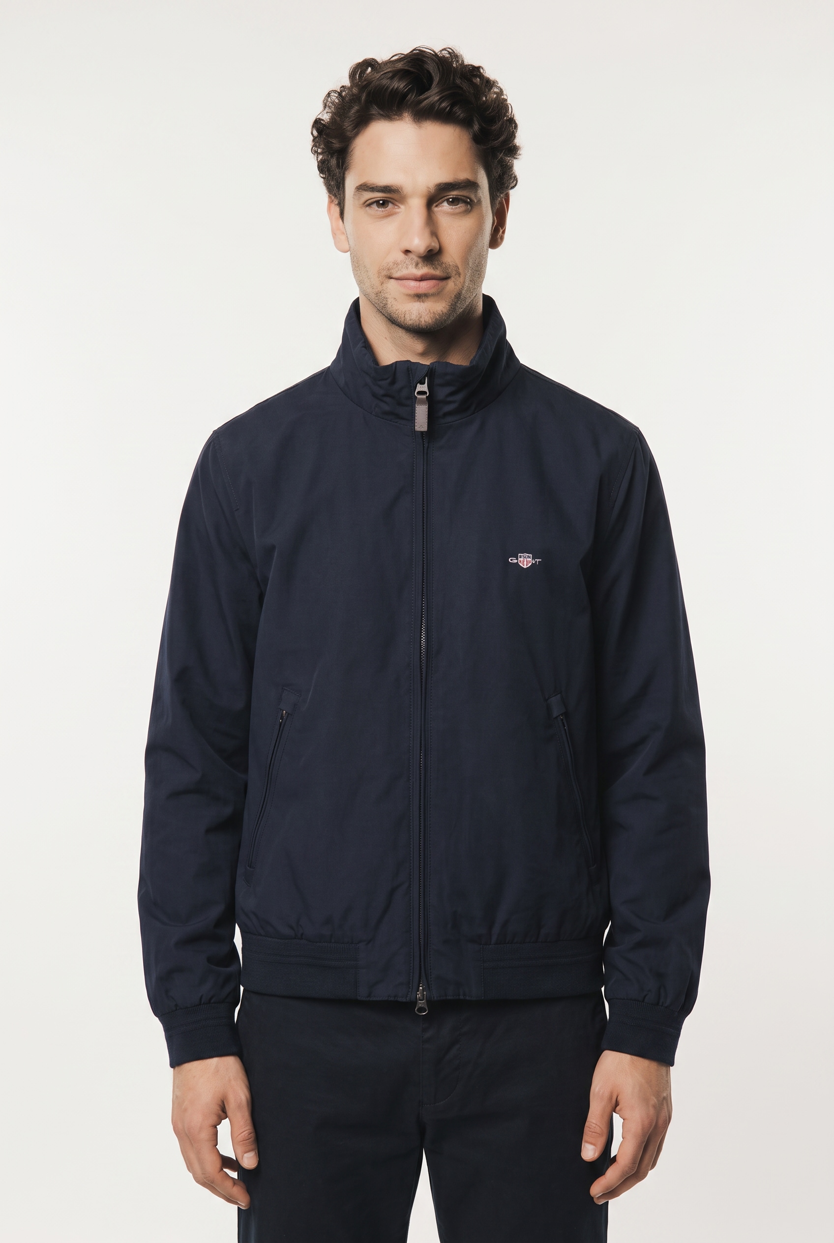 Gant Veste bomber »HAMPSHIRE JACKET« sans capuche coupe régulière avec poches zippées