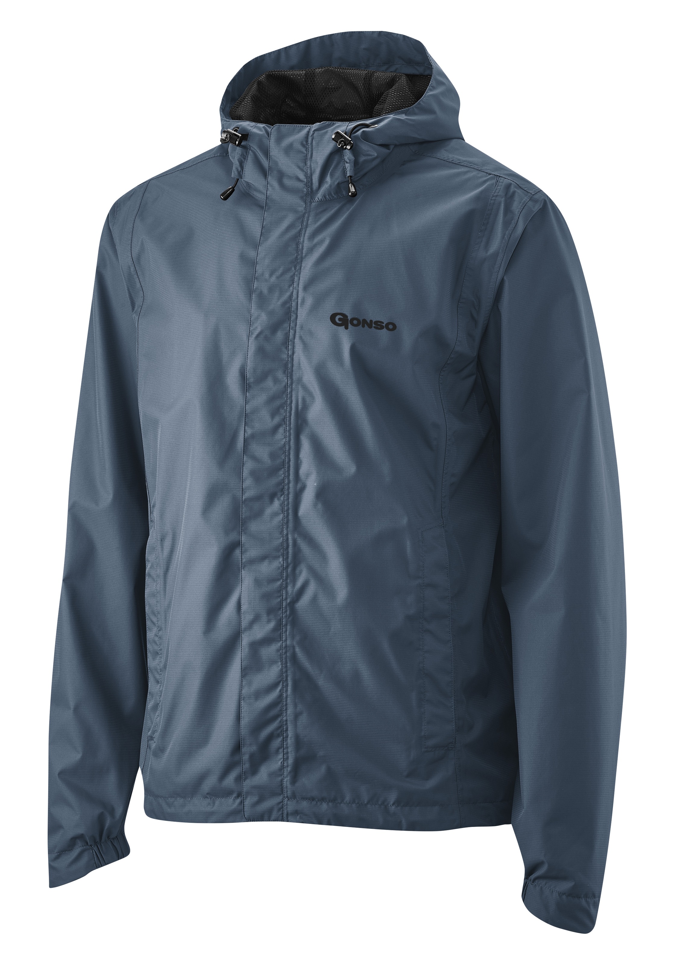 Gonso Veste de vélo »Save Light« Herren Regenjacke wind- und wasserdicht, Radjacke mit Kapuze