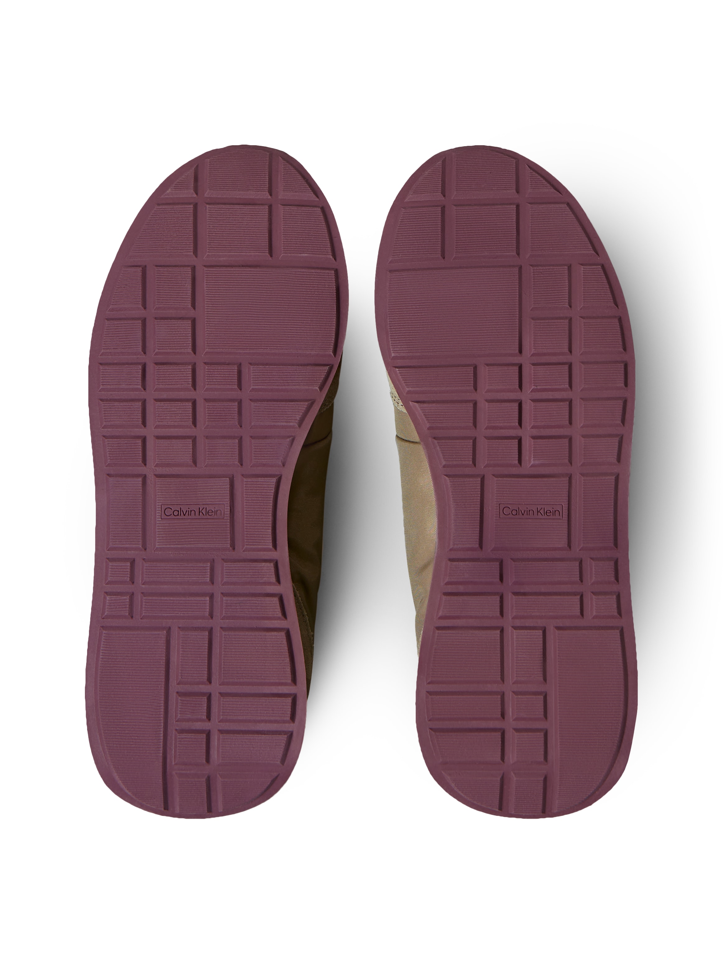 Calvin Klein Jeans Baskets slip-on »RETRO RUNNER SOCK LACEUP MIX MAT«  Chaussure à enfiler, sneaker décontracté, chaussure basse avec logo CK sur le côté