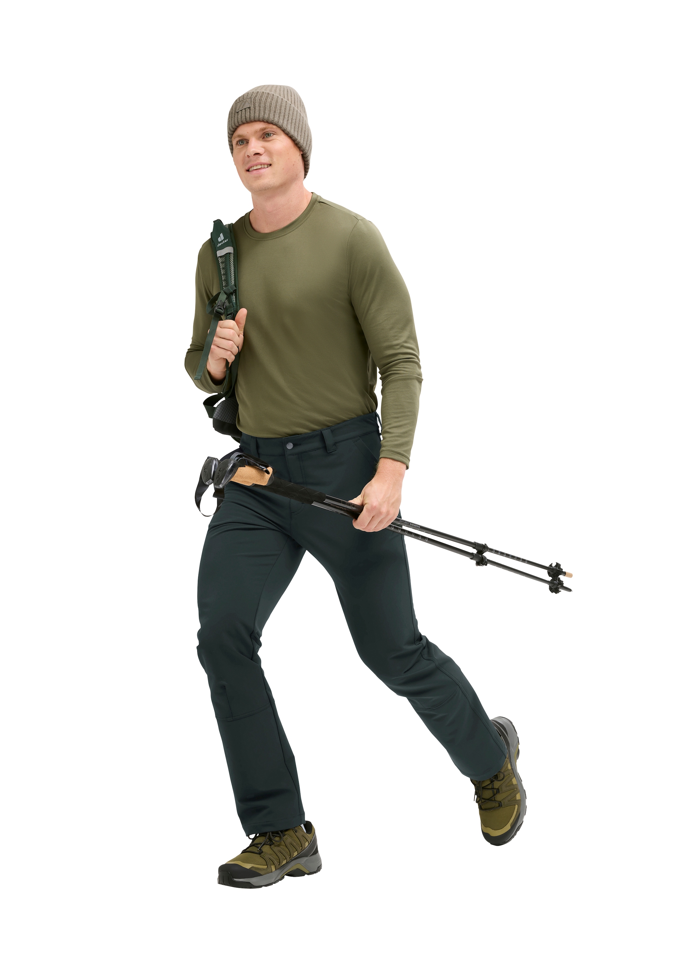 Maier Sports Outdoorhose »Essential Flex M«  Herren Winter Wanderhose, atmungsaktive Funktionshose, Regular Fit