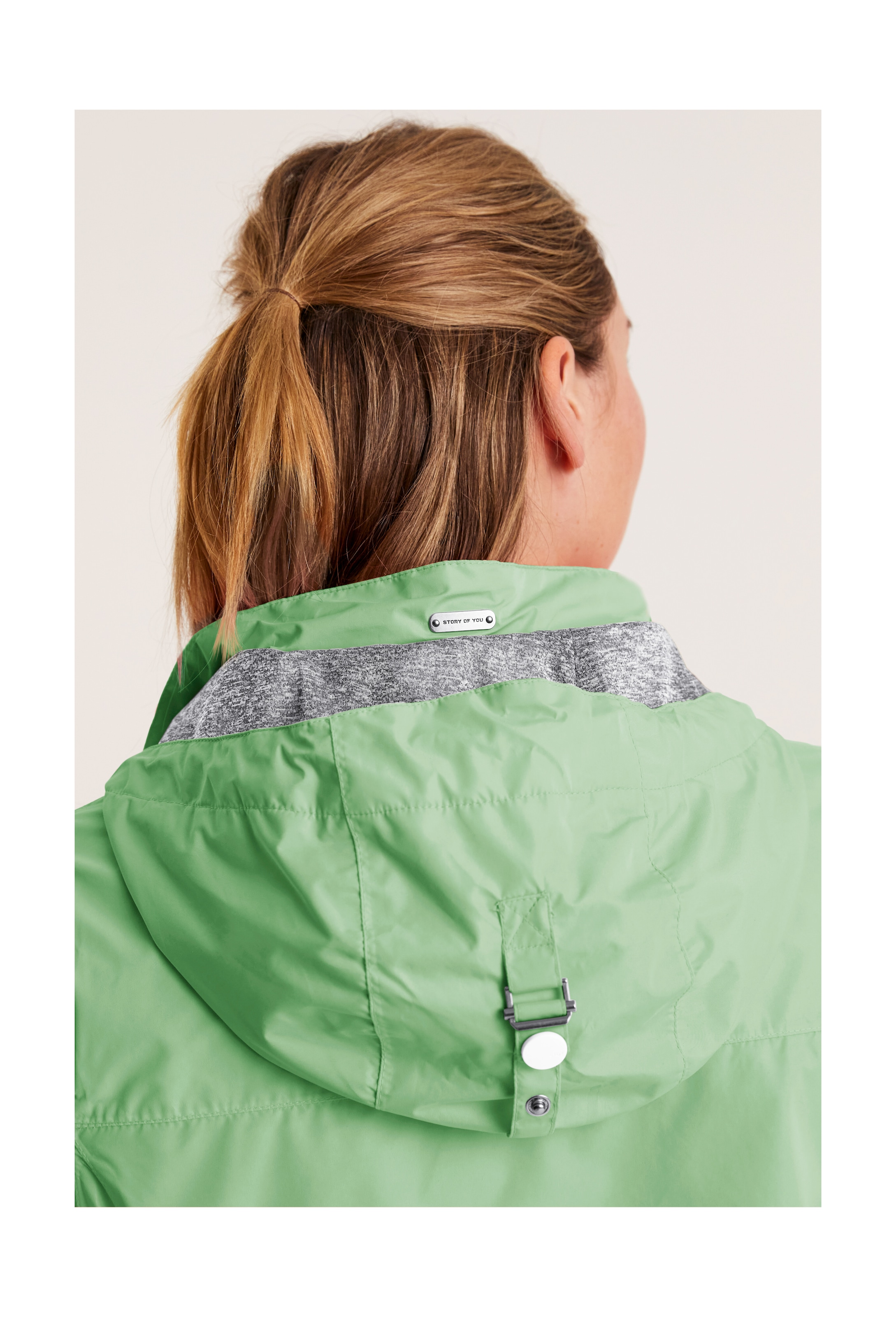 STOY Outdoorjacke »STS 11 WMN JCKT« Wasserdichte, atmungsaktive STOY-Jacke mit abnehmbarer Kapuze