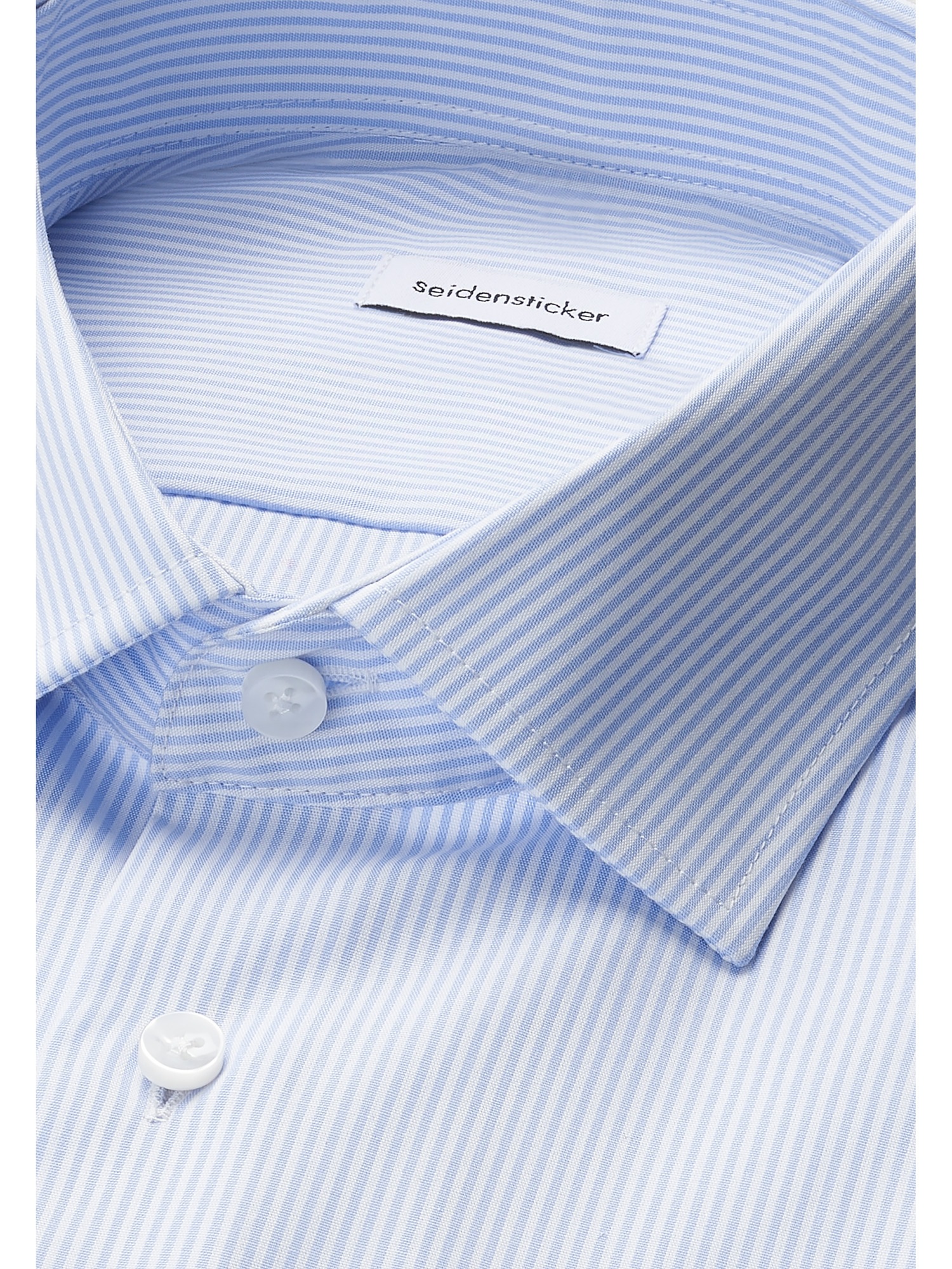 seidensticker Businesshemd »Schwarze Rose« Regular 1/1 Kentkragen Gestreift