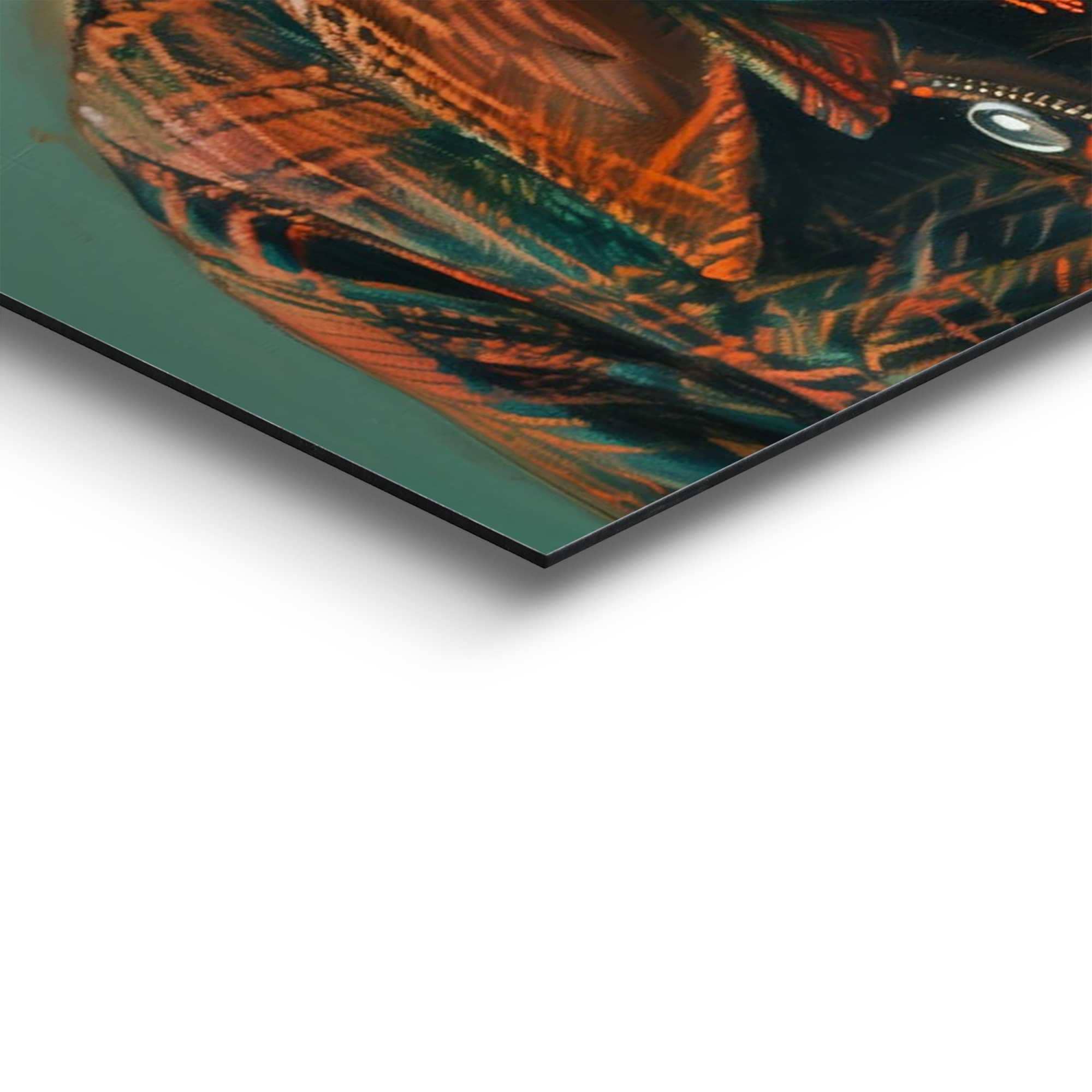 Reinders! Deco-Panel »Gekleidete Kuh« Wohnzimmer - Mehrfarbig - MDF - Tiere - 60x90 cm