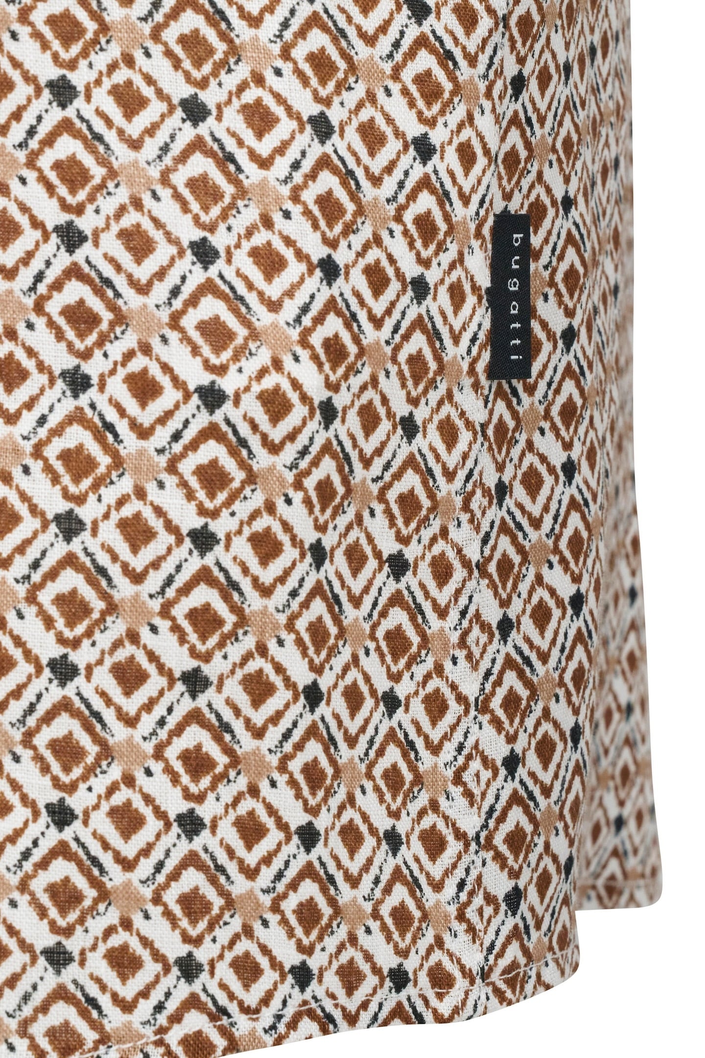 bugatti Kurzarmhemd aus Leinen