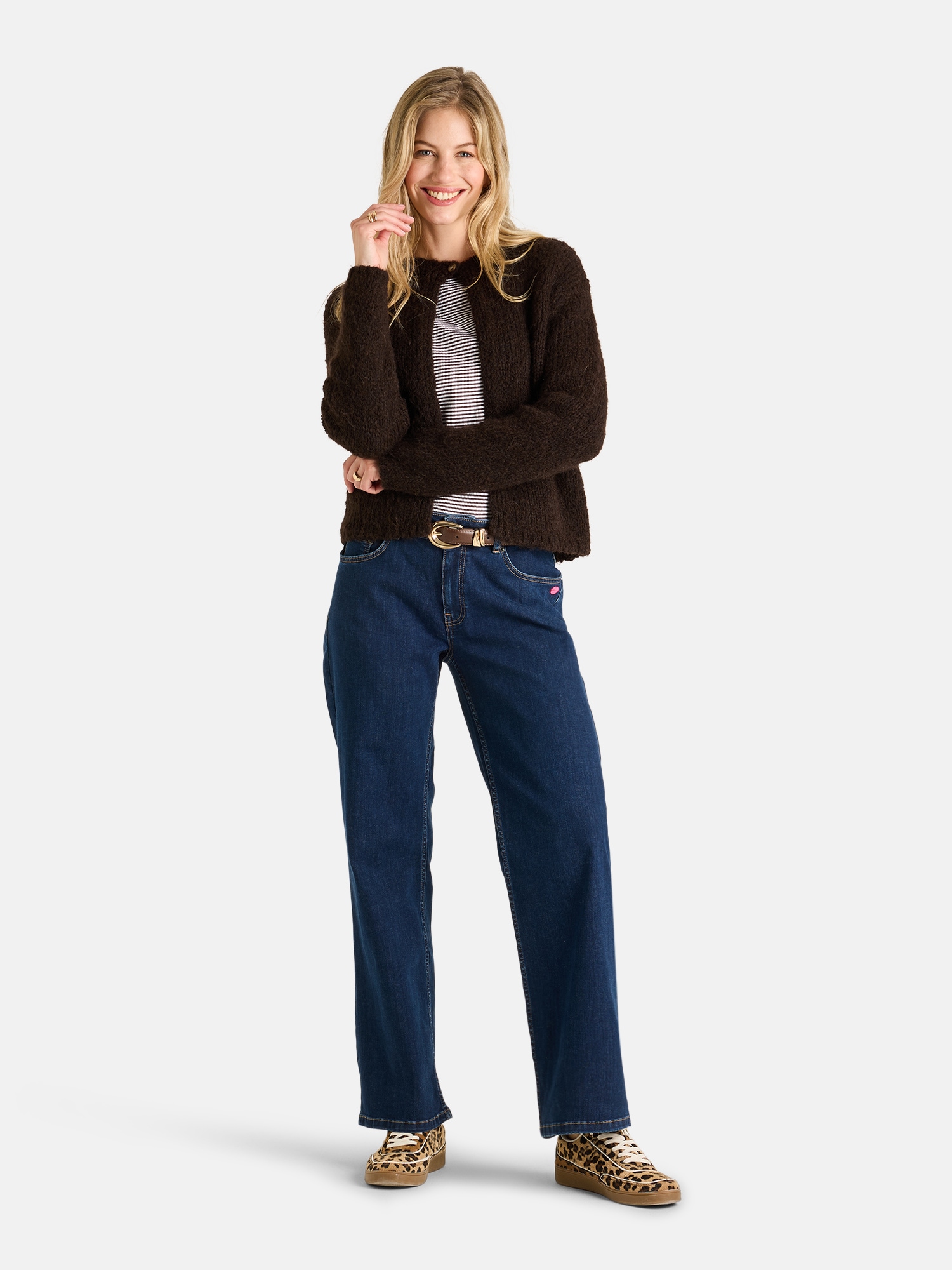 Lieblingsstück Veste en tricot »KianaL« en mélange de matériaux avec proportion d'alpaga
