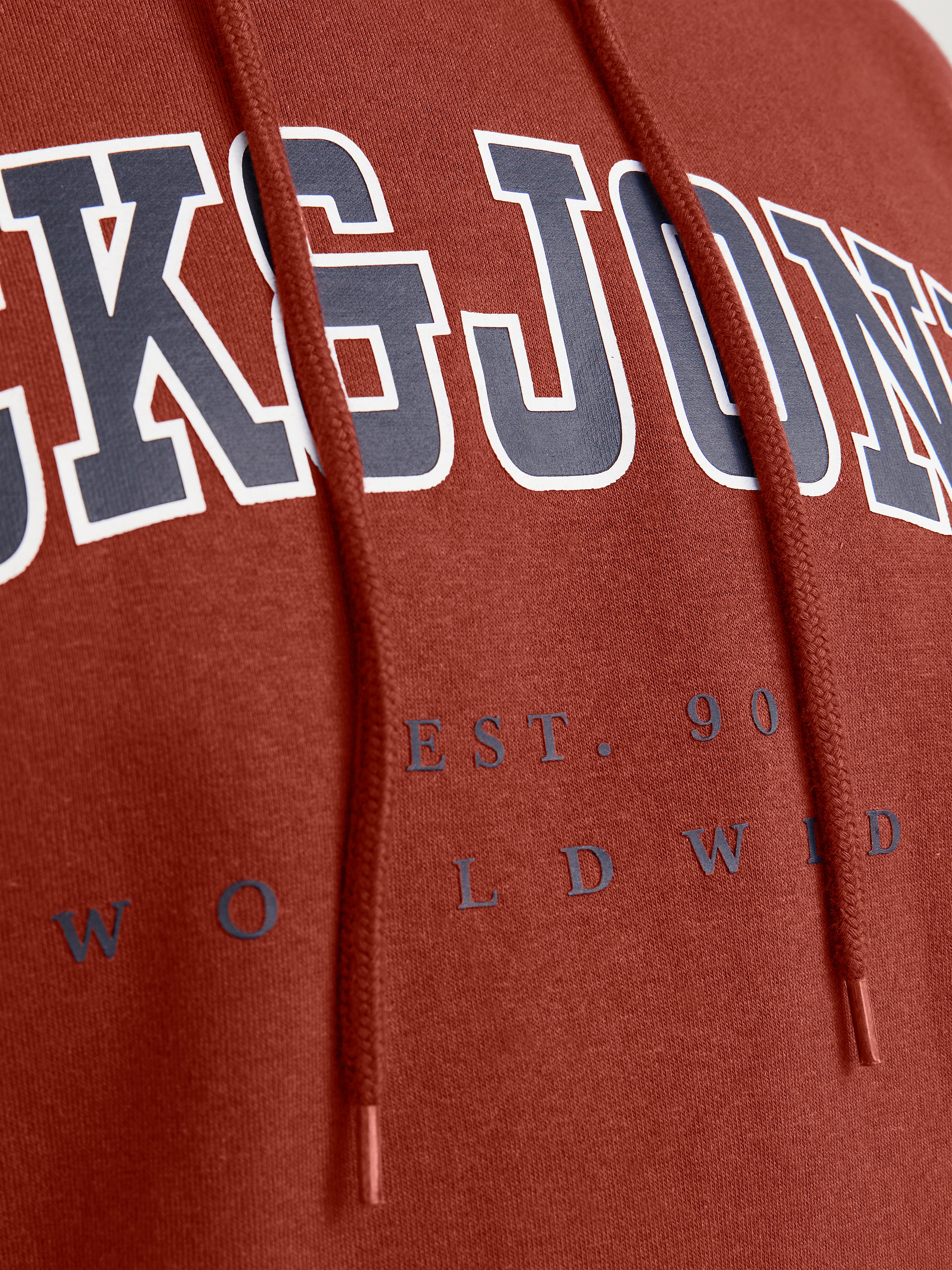 Jack & Jones PlusSize Hoodie »JJECALEB VARSITY SWEAT HOOD NOOS PLS«