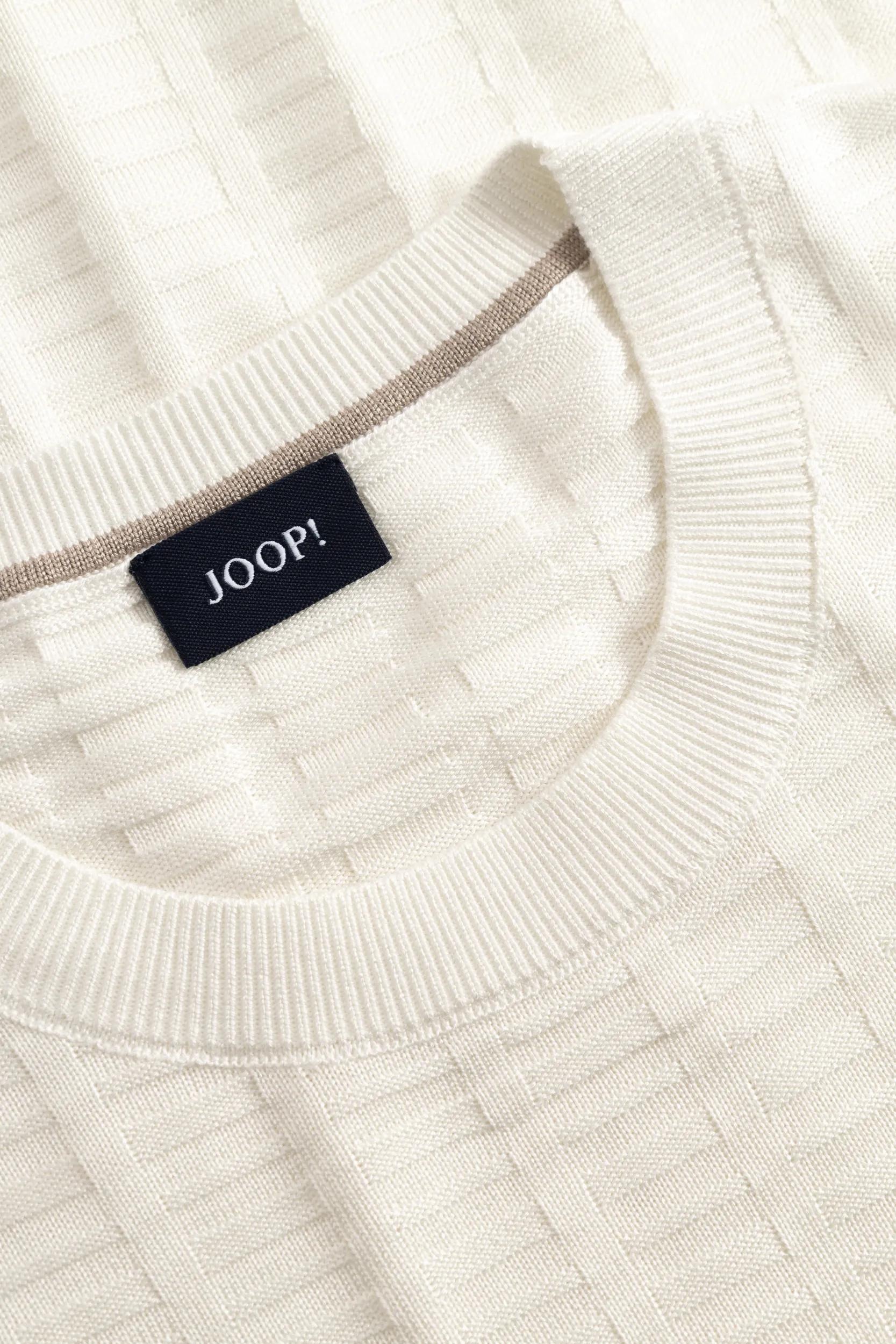 JOOP! Kurzarmpullover »Theor« mit Strukturmuster