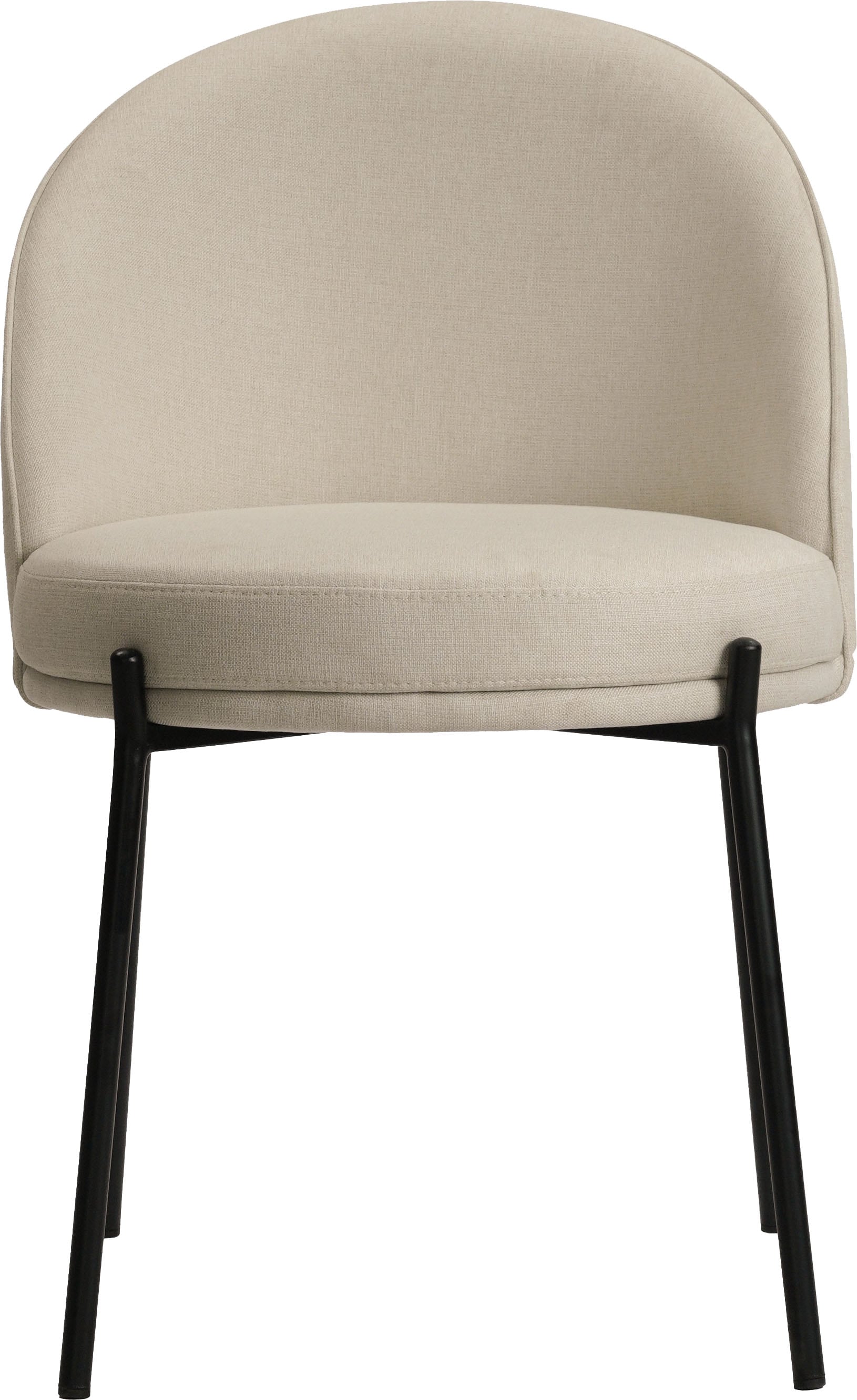 LeGer Home by Lena Gercke Esszimmerstuhl »Isalie« (Set) 2 Stk.mit pflegeleichtem Webstoff, Metallgestell, Sitztiefe 47 cm