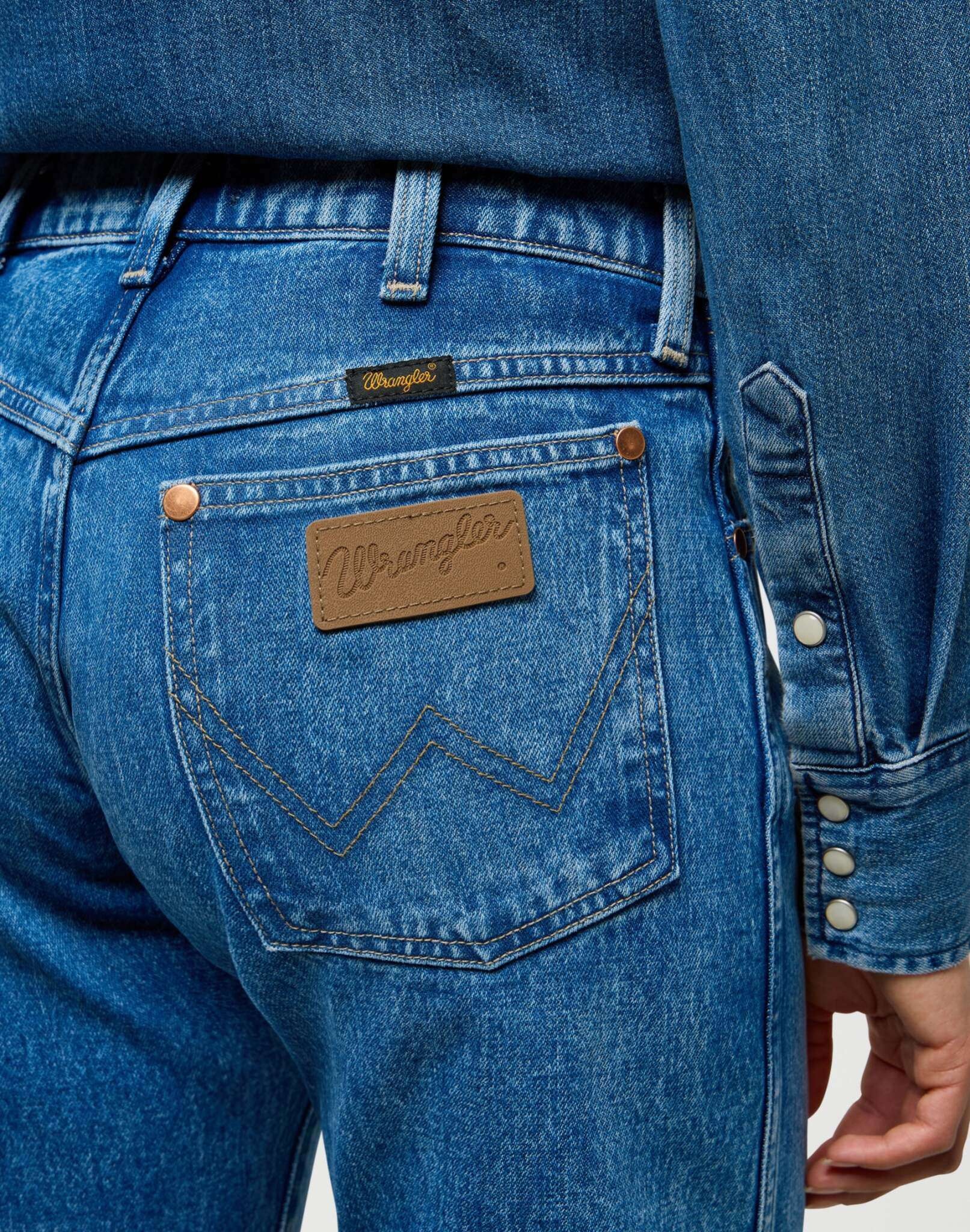 Wrangler Jeans droit »WRANGLER Jeans Low Rise Cowboy Jean«
