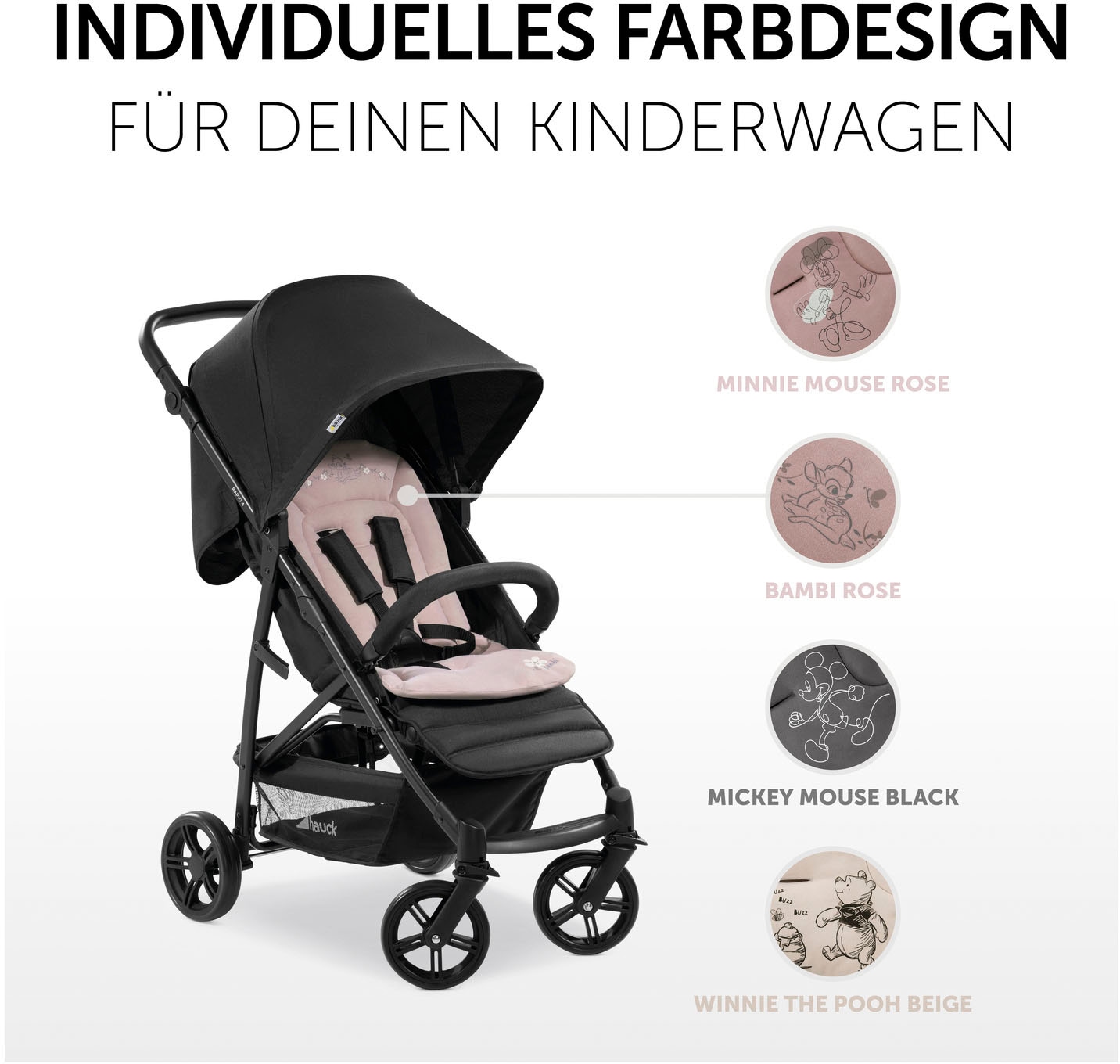 Hauck Kinderwagen-Sitzauflage »Seat Liner« kompatibel mit hauck Buggys, Kinderwagen und Fahrradanhängern