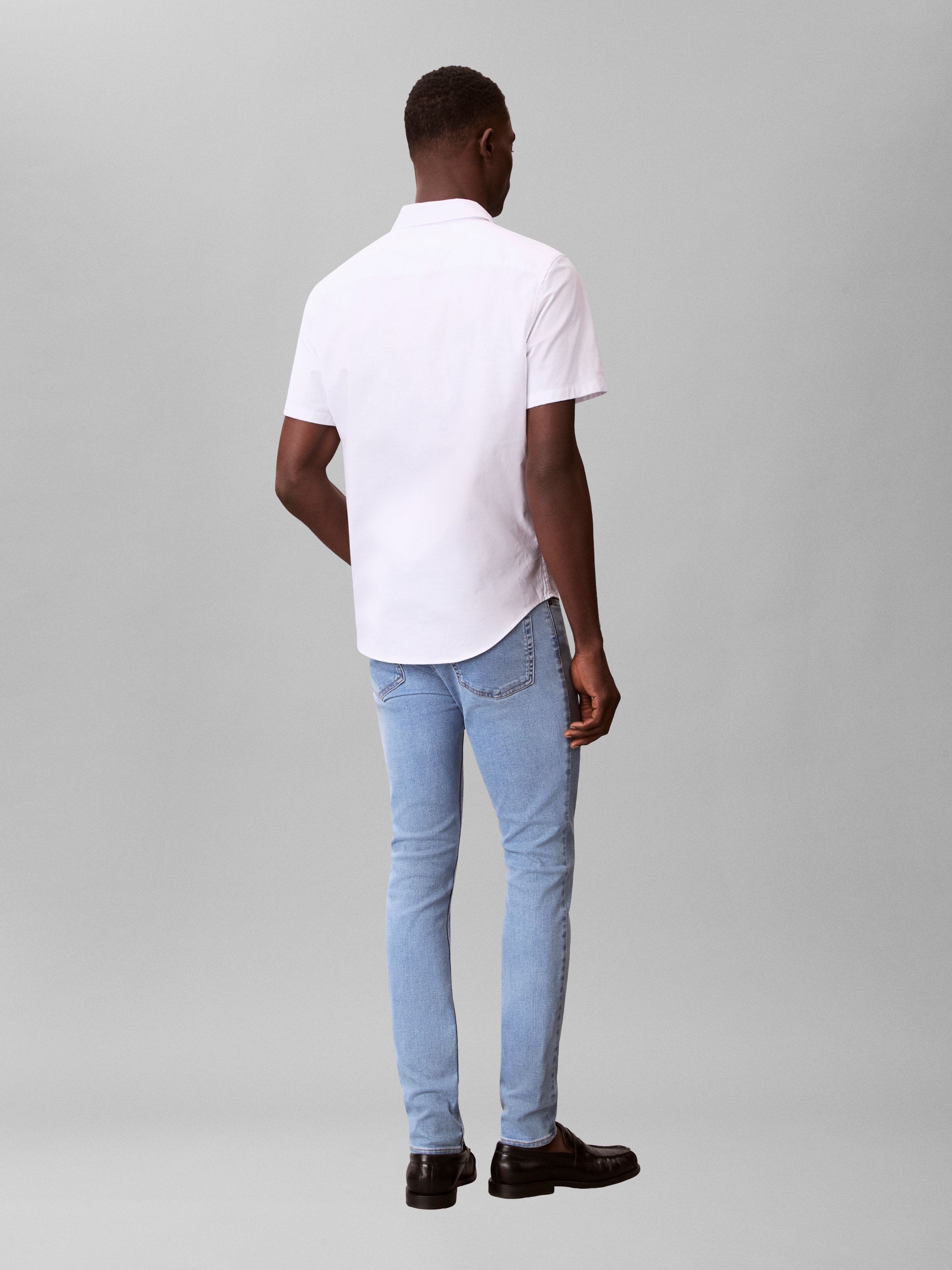 Calvin Klein Jeans Skinny-fit-Jeans »SKINNY« mit Leder-Badge