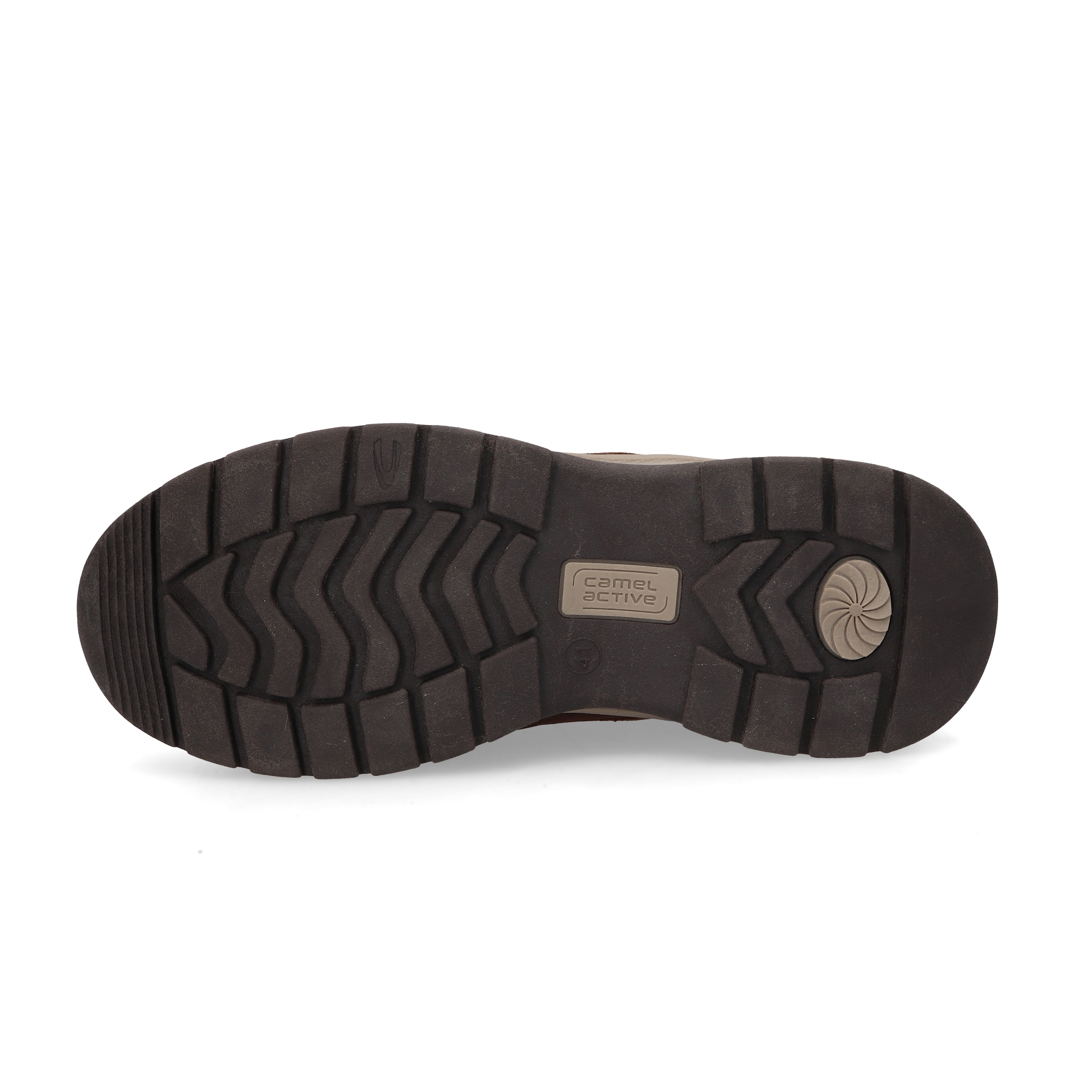 camel active Chaussure à lacets  Sneakers, chaussure de loisirs avec semelle de trekking robuste