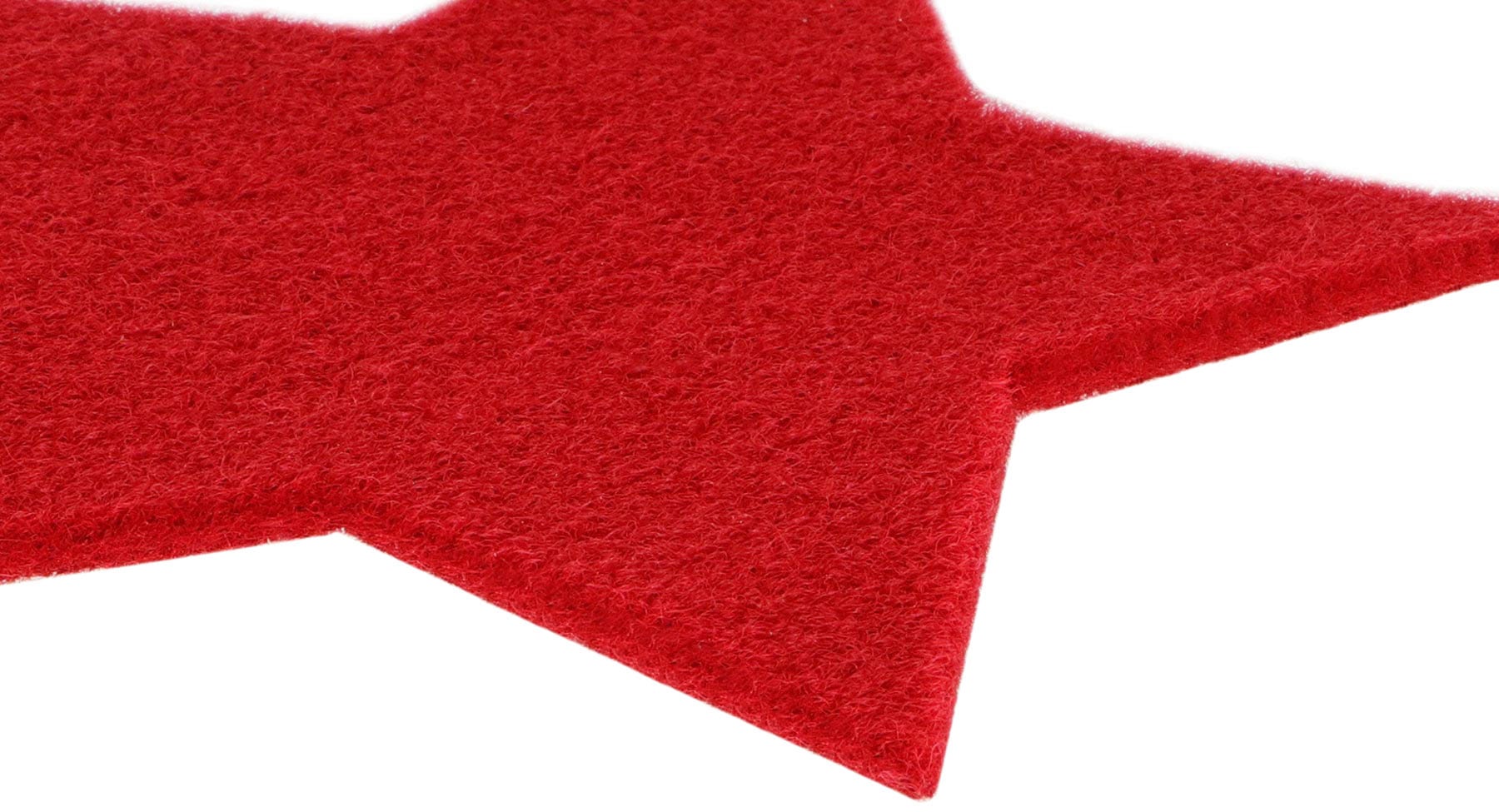 Primaflor-Ideen in Textil Platzset »Stern, Weihnachtsdeko rot« auch ideal als Untersetzer oder Dekoration, Grösse 29,5 cm