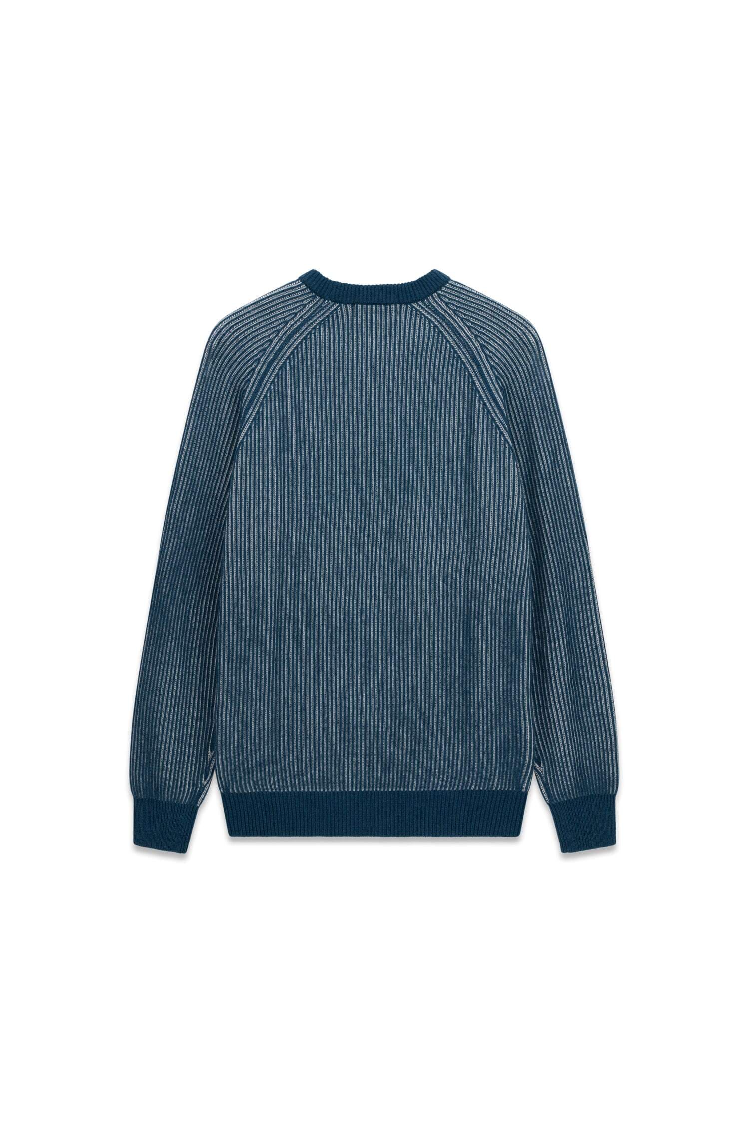 Guess Pull en tricot »NIRO VANISÃˆ STRIPES« mit Wolle, Rundhalsausschnitt, Regular Fit