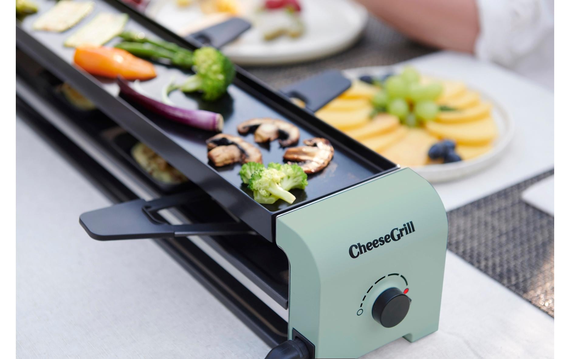 Stöckli Raclette »Stöckli CheeseGrill 4 Connect 4 Personen«