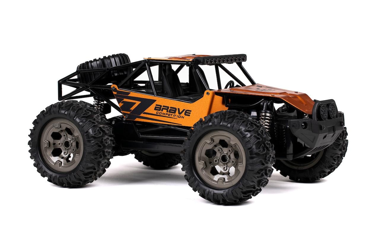   Spielzeug-Auto »TEC-TOY RC Brave 1:12« Robuster Offroad-Flitzer für rasante Fahrten im Gelände