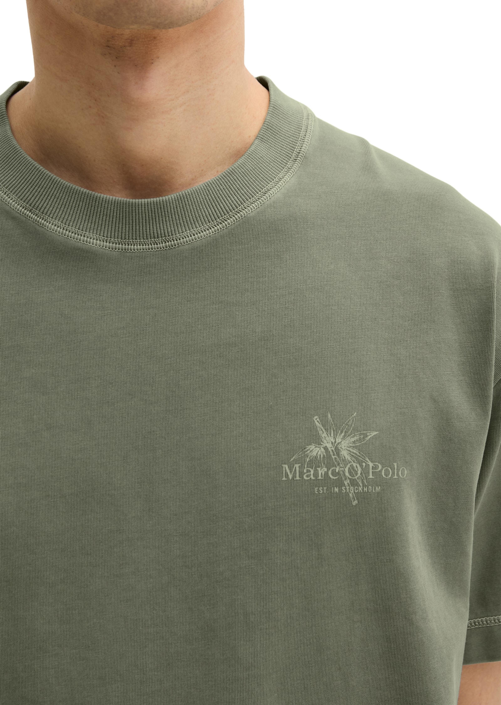 Marc O'Polo T-shirt ample avec imprimé estival dans le dos