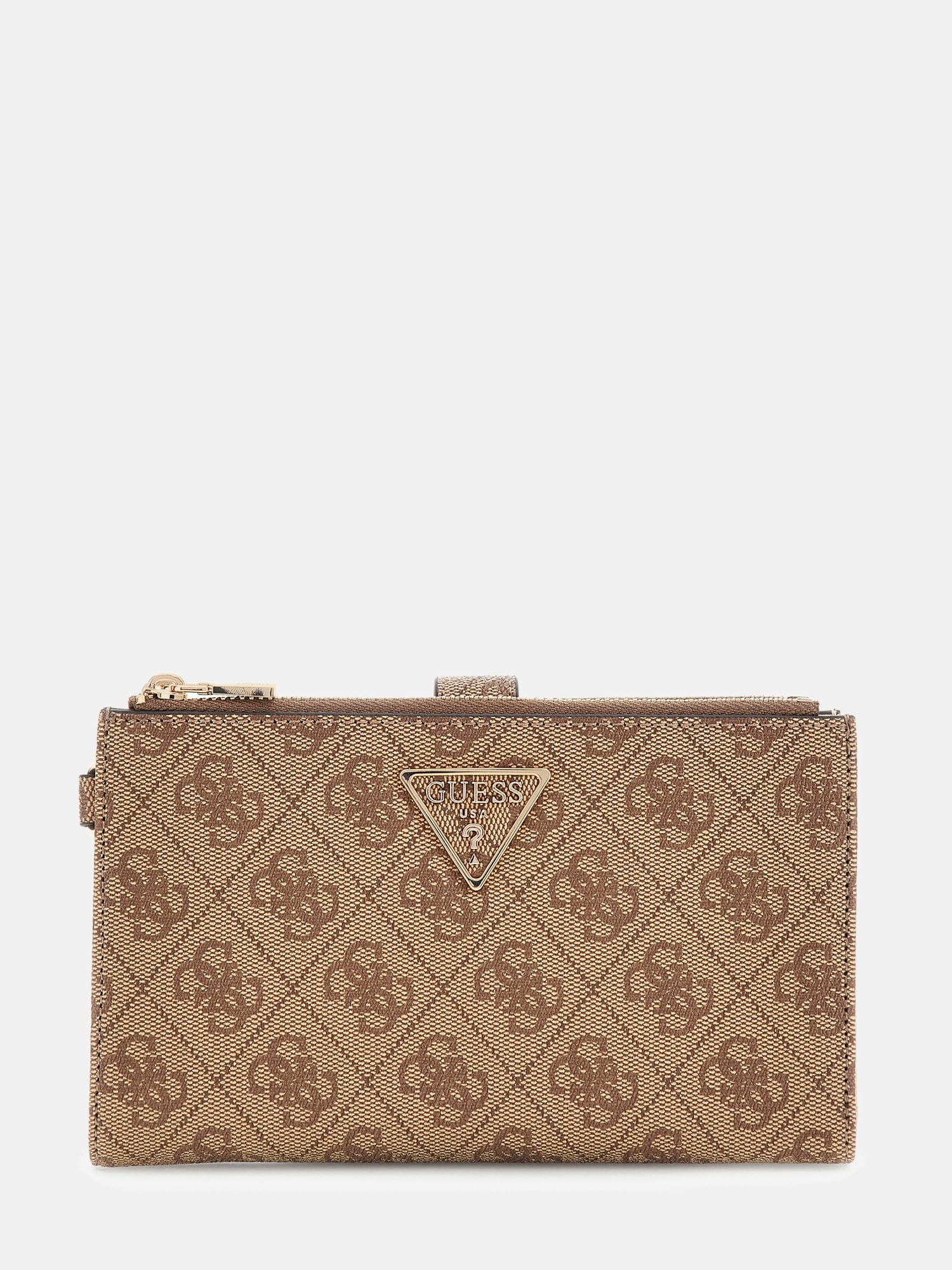 Guess Porte-monnaie »LAUREL II SLG DBL ZIP ORGNZR« Damen Geldbeutel, Portemonnaie mit zwei Zipperfächern