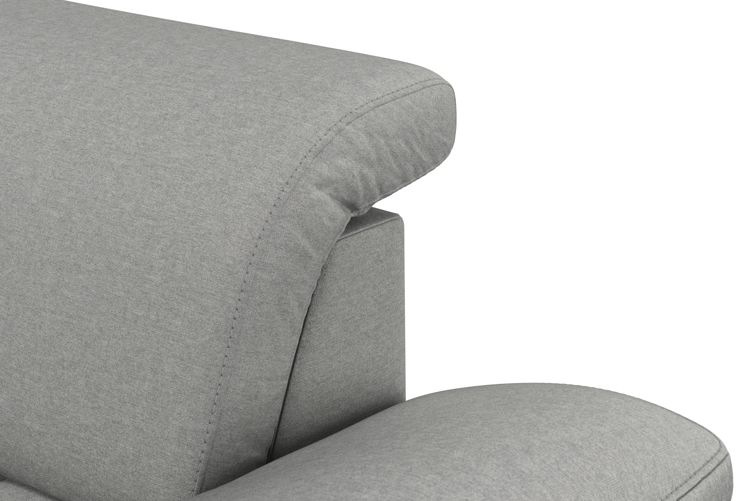 sit&more Canapé d'angle »Cool L-Form« wahlweise mit Kopfteilverstellung und Vorziehsitz, motorisch