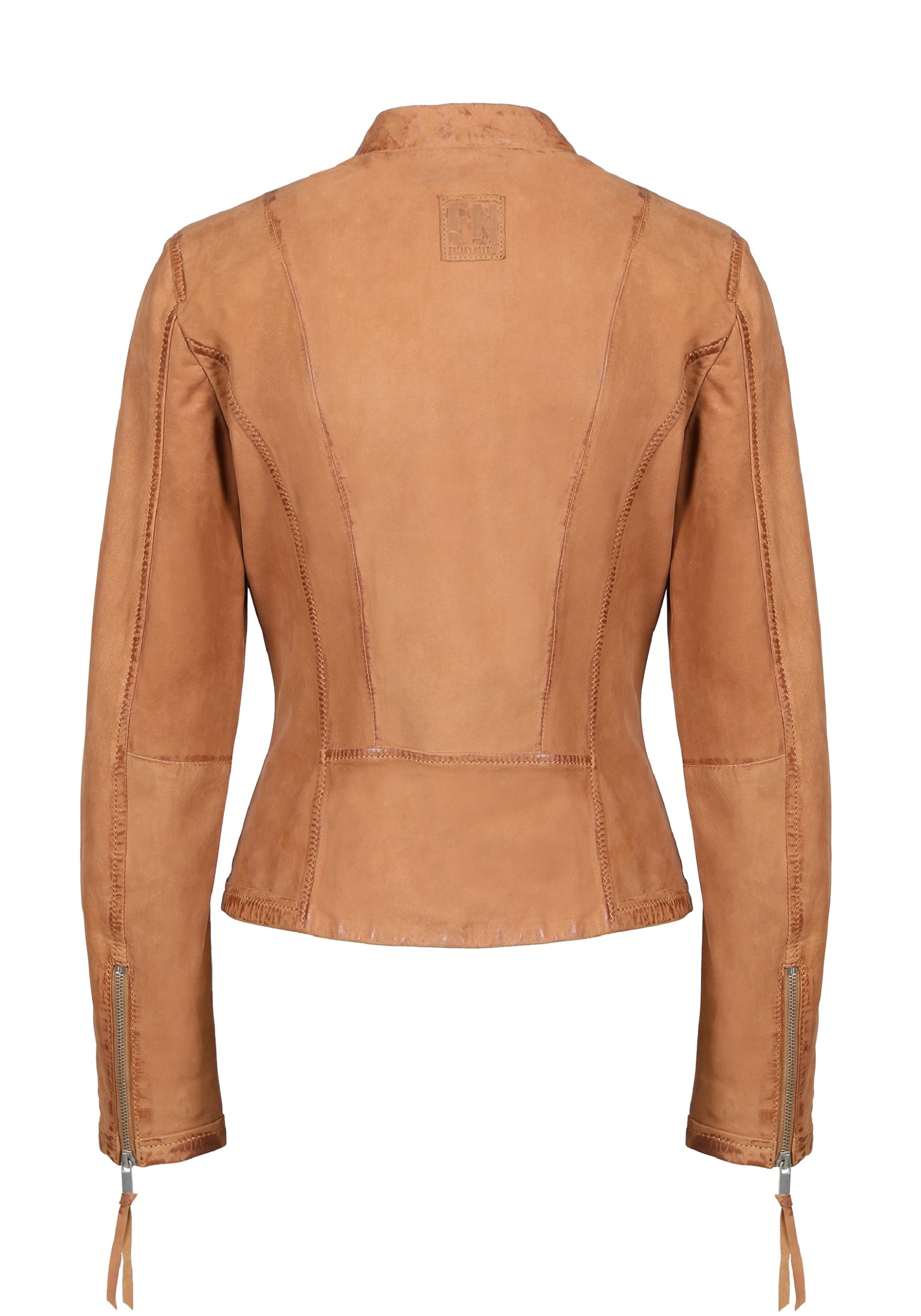 Freaky Nation Veste en cuir »Jale-FN«
