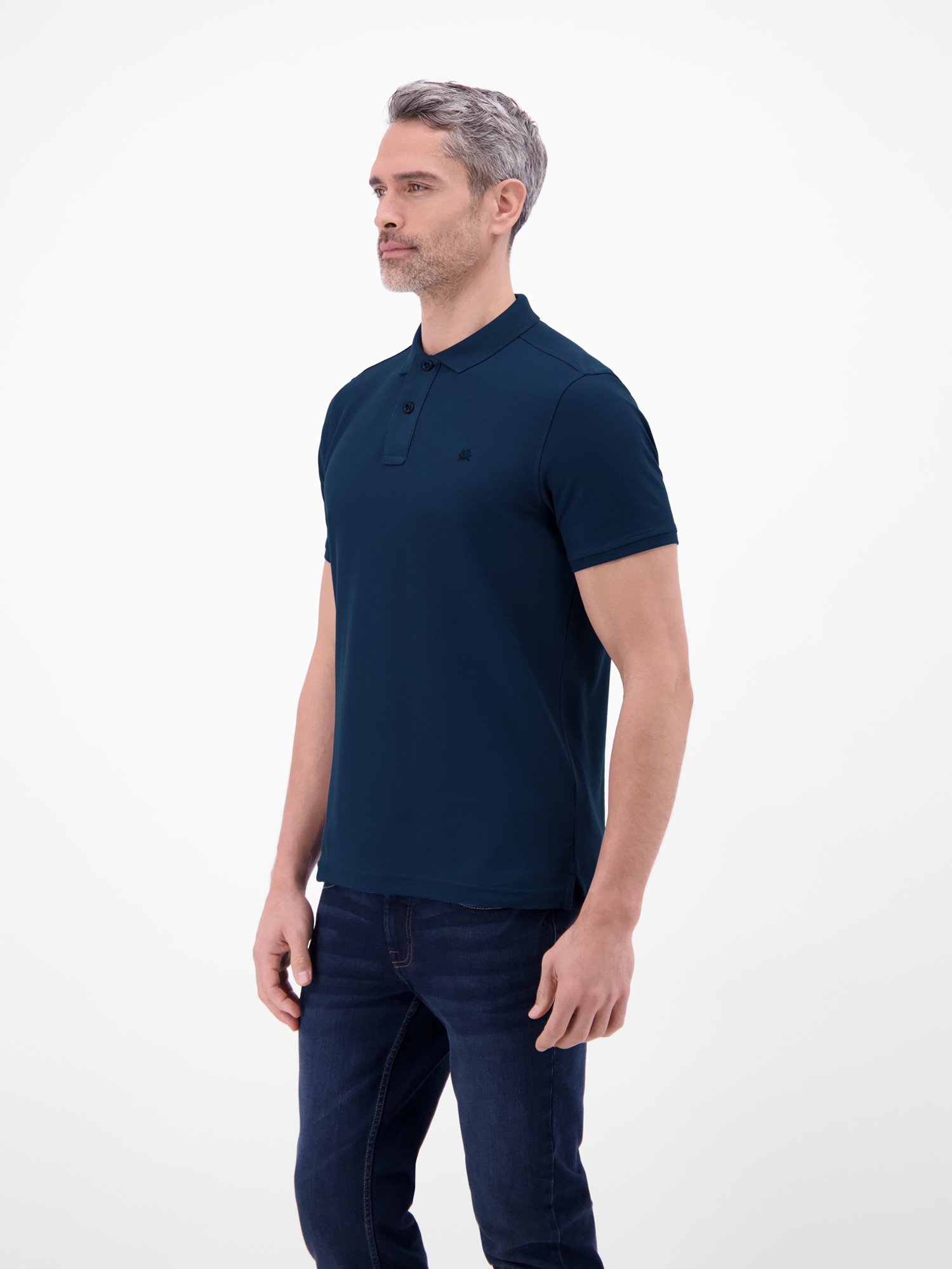 LERROS Poloshirt »Poloshirt mit COOL & DRY Funktion in Piqué-Qualität« Atmungsaktiver Baumwollmix, Feine Piqué-Qualität, Zeitloser Polo-Style