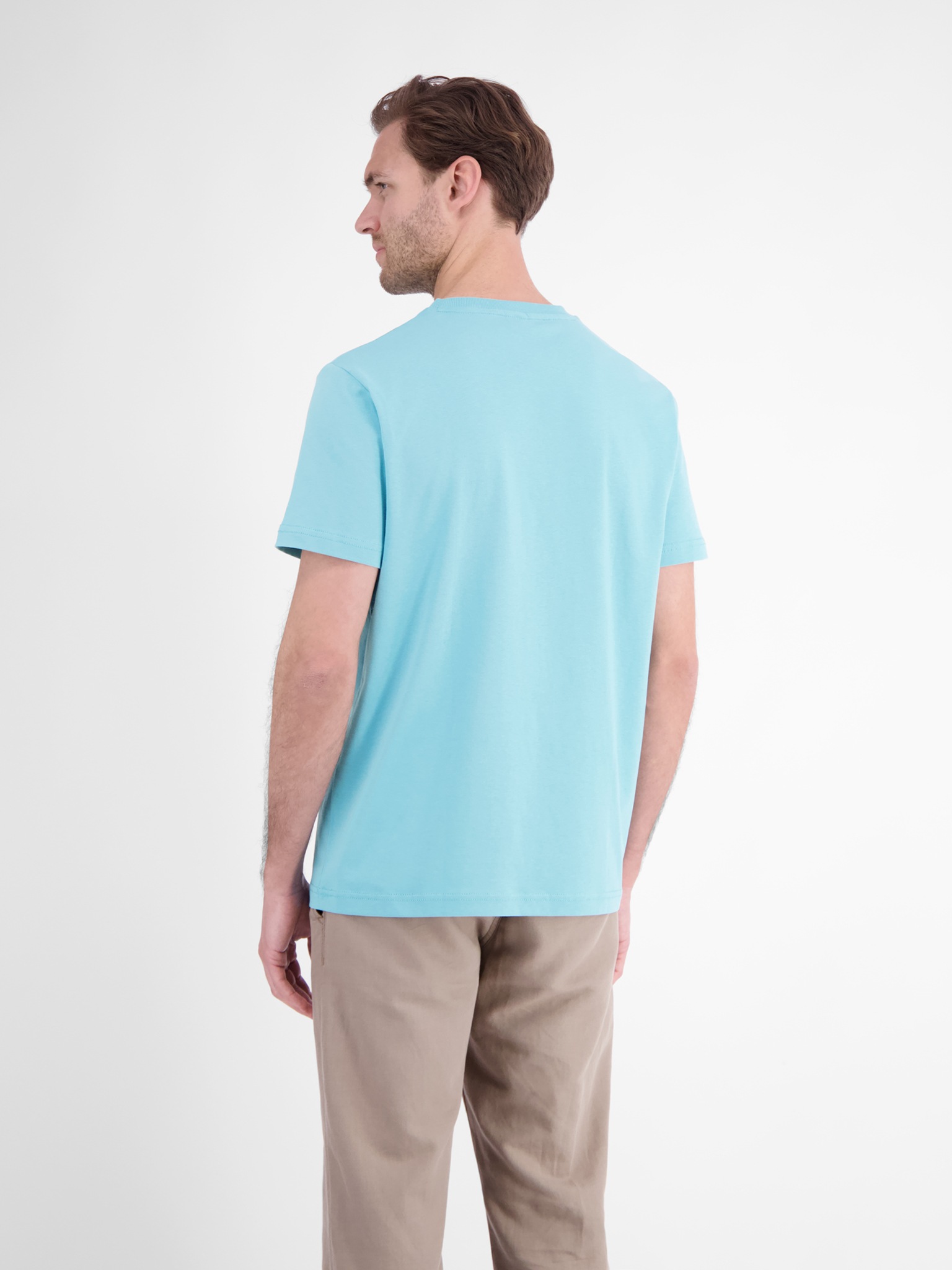 LERROS Print-Shirt regular fit, Kurzarm-Design, mit auffälligem Print