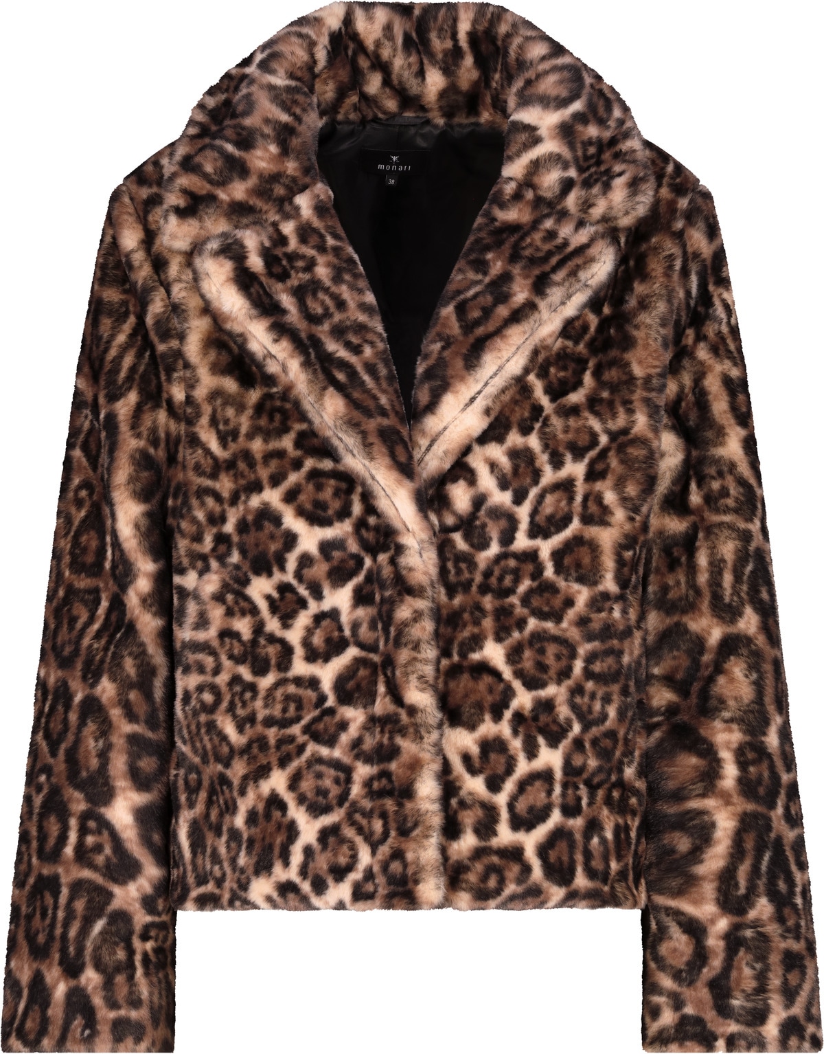 Monari Veste en fausse fourrure ohne Kapuze Regular fit mit Reverskragen