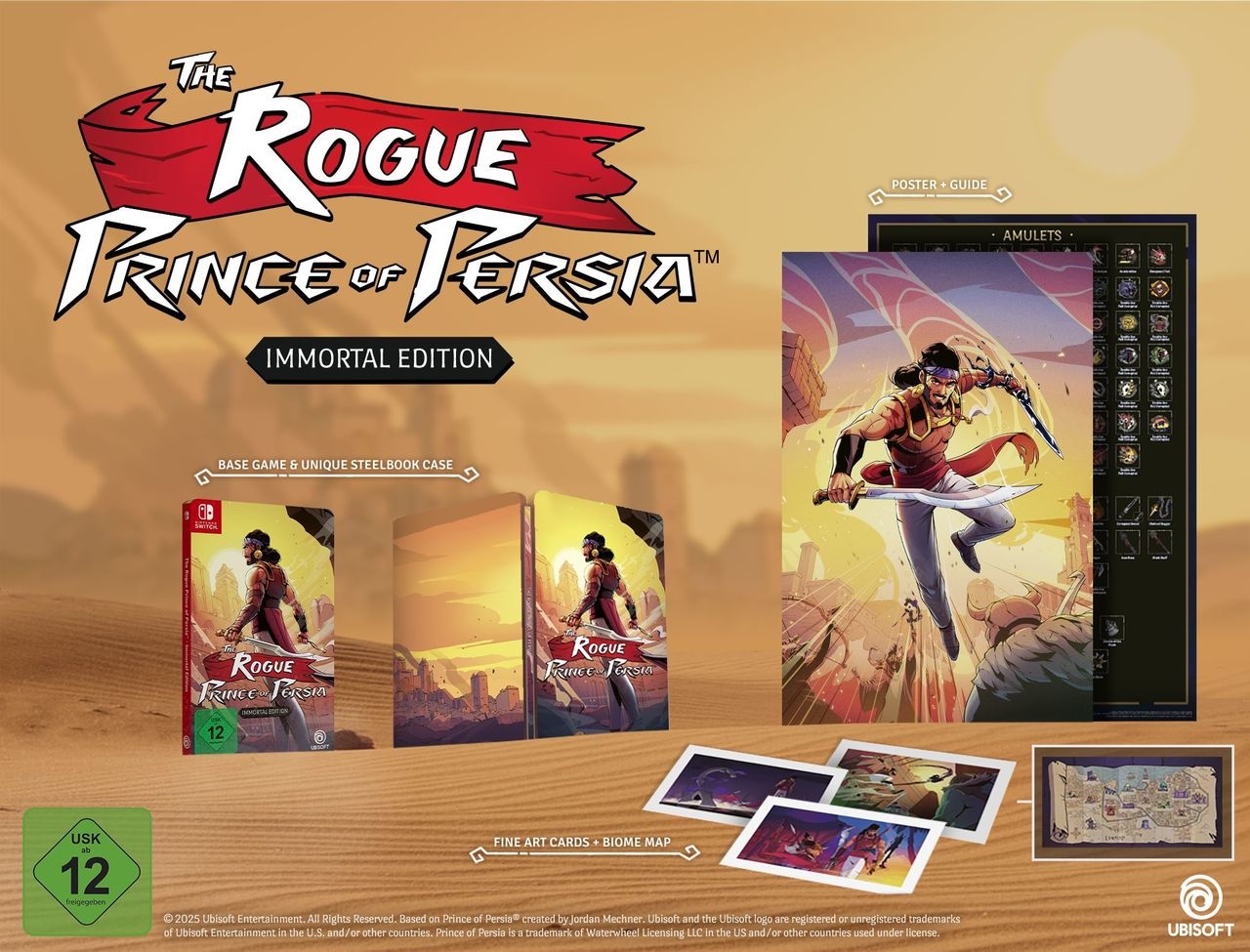 UBISOFT Logiciel de jeu »The Rogue Prince of Persia - Immortal Edition« Nintendo Switch