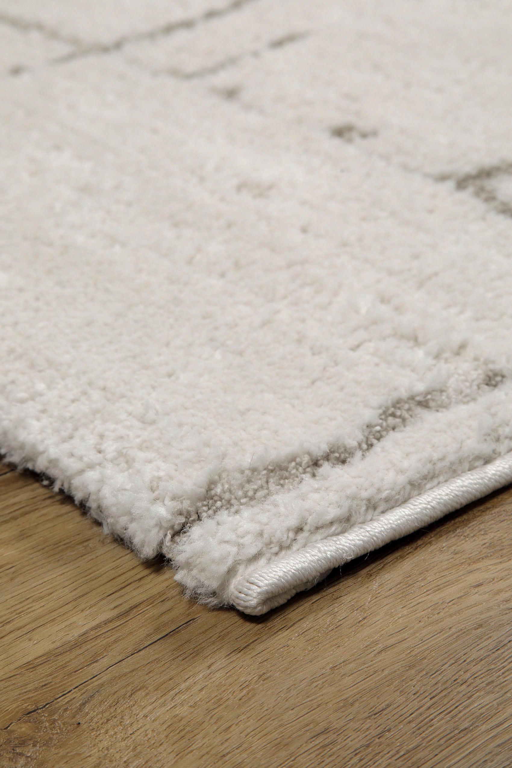 GOODproduct Tapis »Serin« Rectangulaire 18 mm Höhe Kurzflor, Hoch Tief, modernes Design, weiche Oberfläche, Wohnzimmer