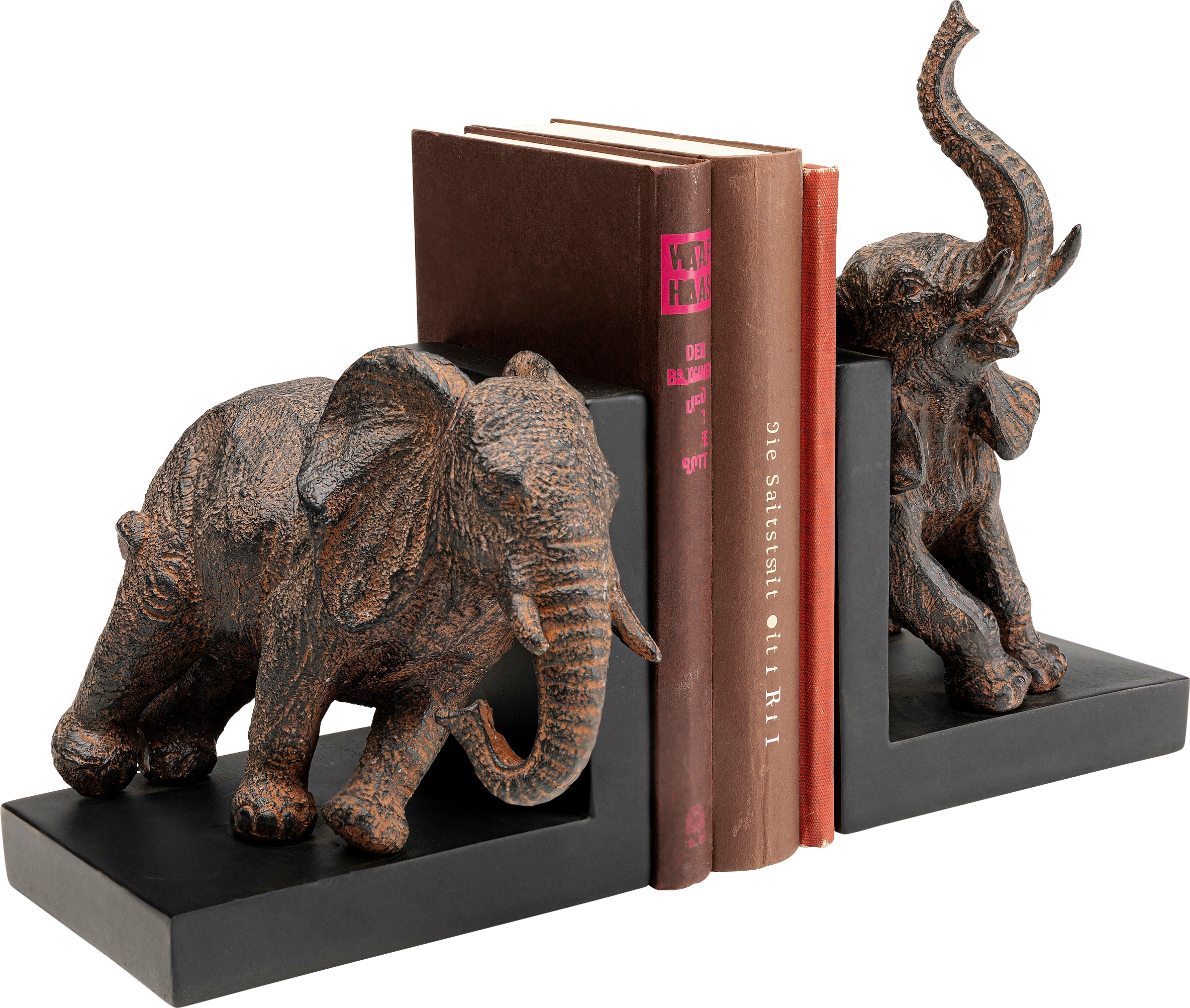 Kare Design Serre-livres »Elephants 42« aus Polyresin