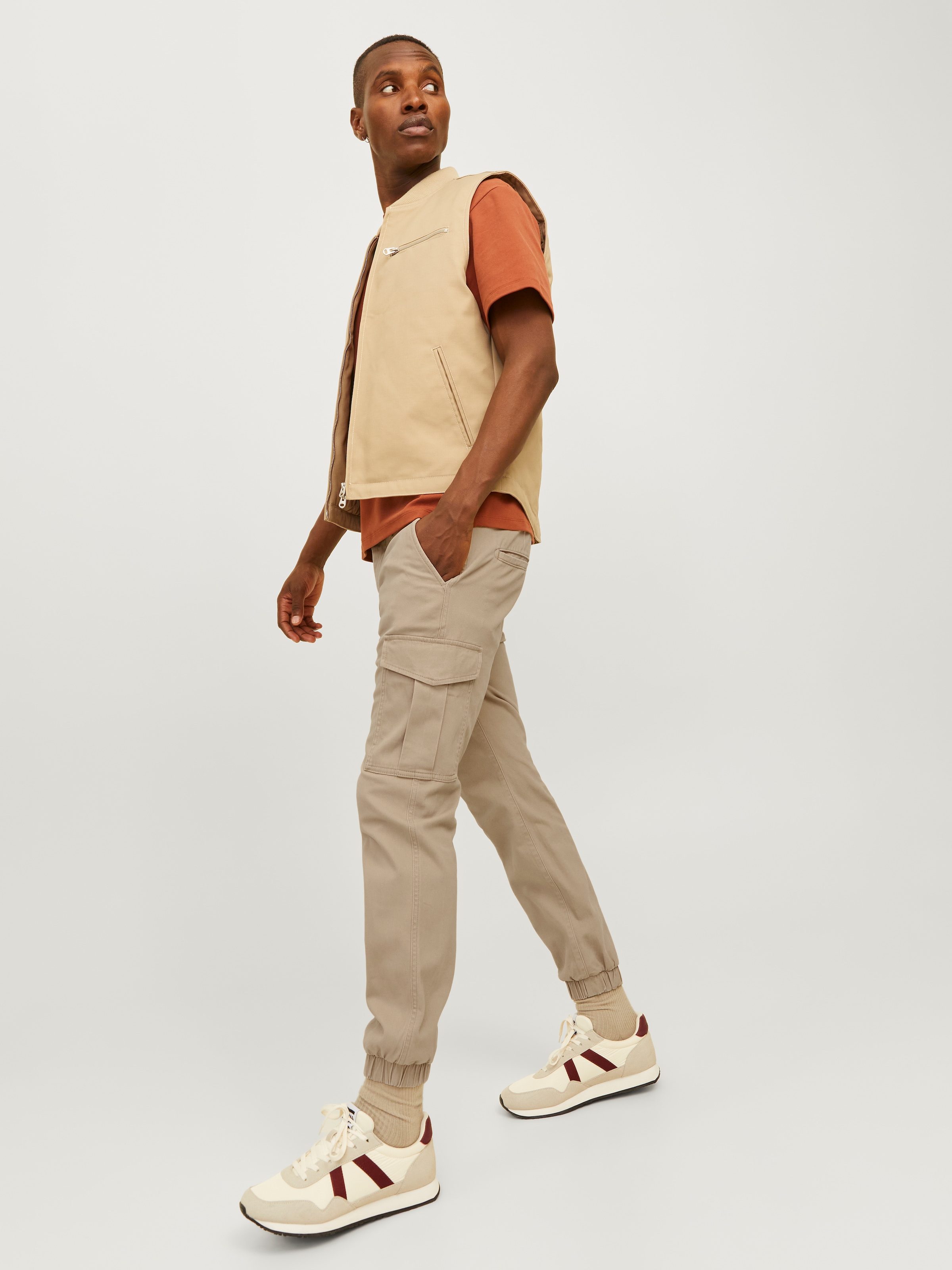 Jack & Jones Pantalon cargo »JPSTMARCO JJJOE CUFFED«