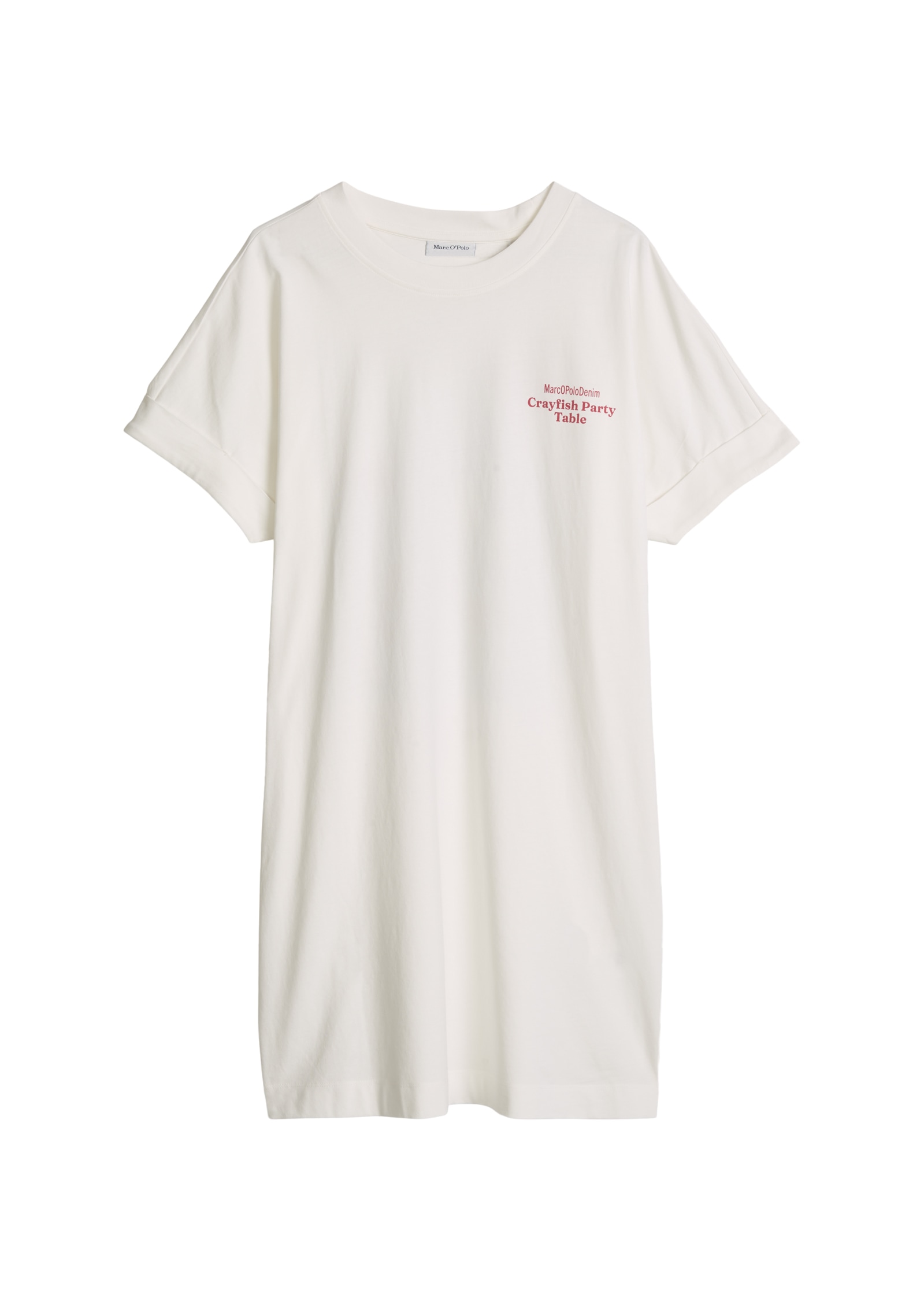 Marc O'Polo DENIM Robe en jersey coupe décontractée en coton bio