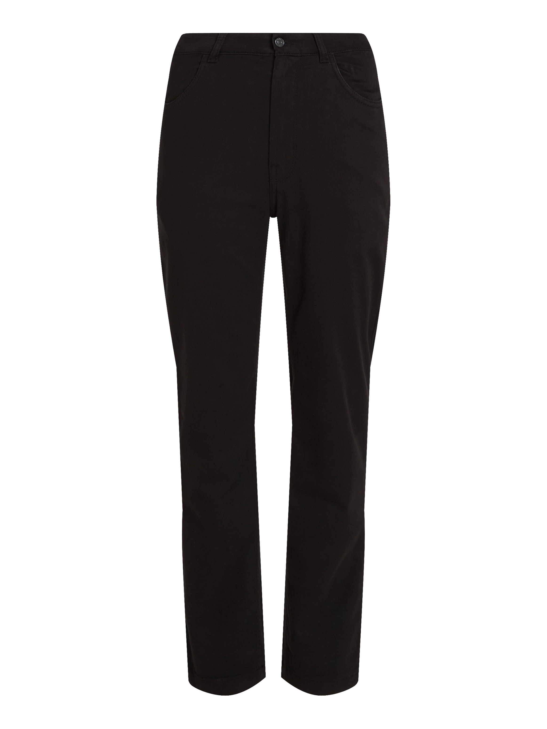 Calvin Klein Jeans Stretch-Hose »STRETCH HIGH RISE STRAIGHT PANT«  aufgesetzte Taschen, 1-Knopf-Form