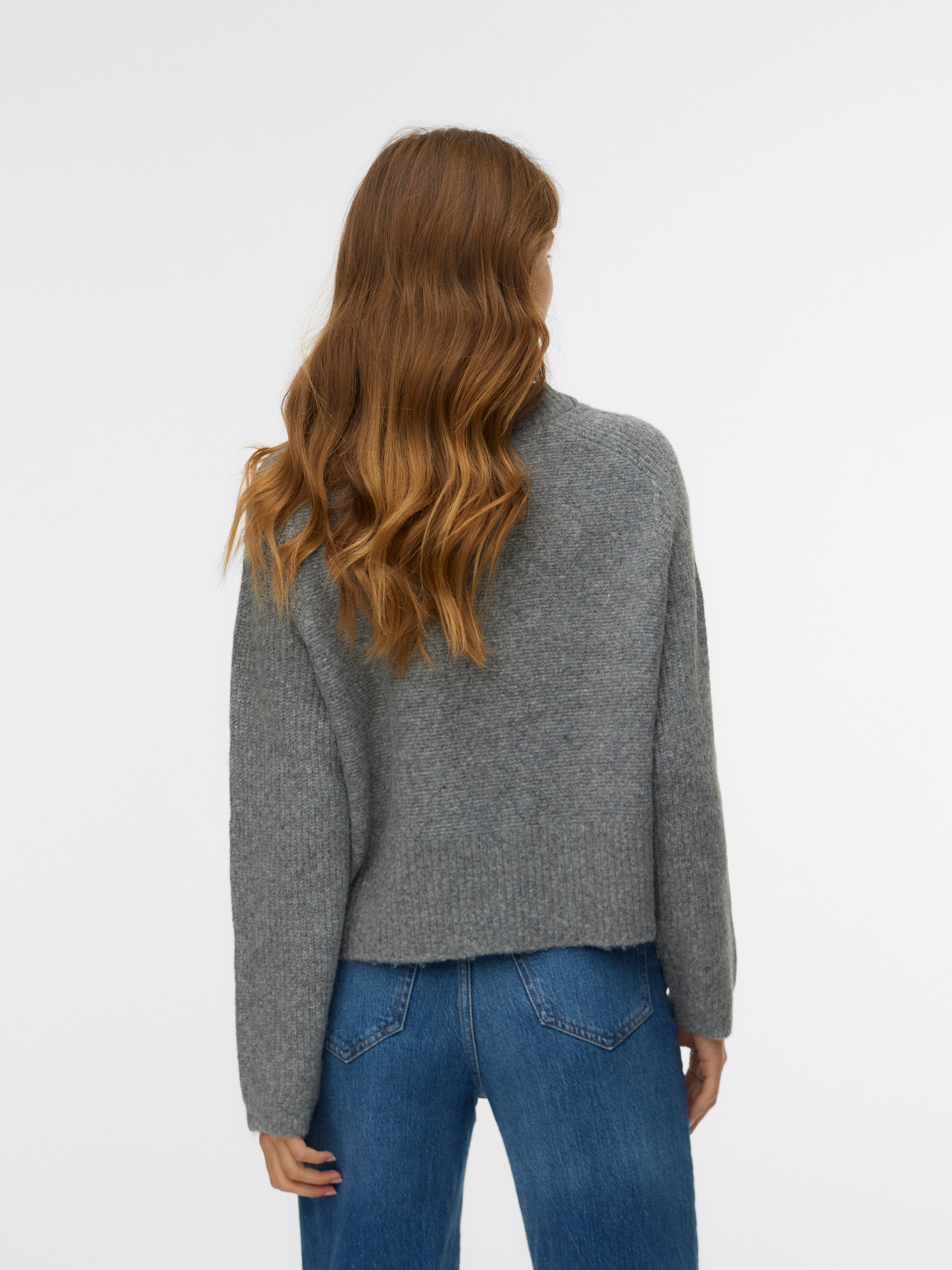 Vero Moda Strickpullover »VMBANG LS O-NECK PULLOVER BOO«