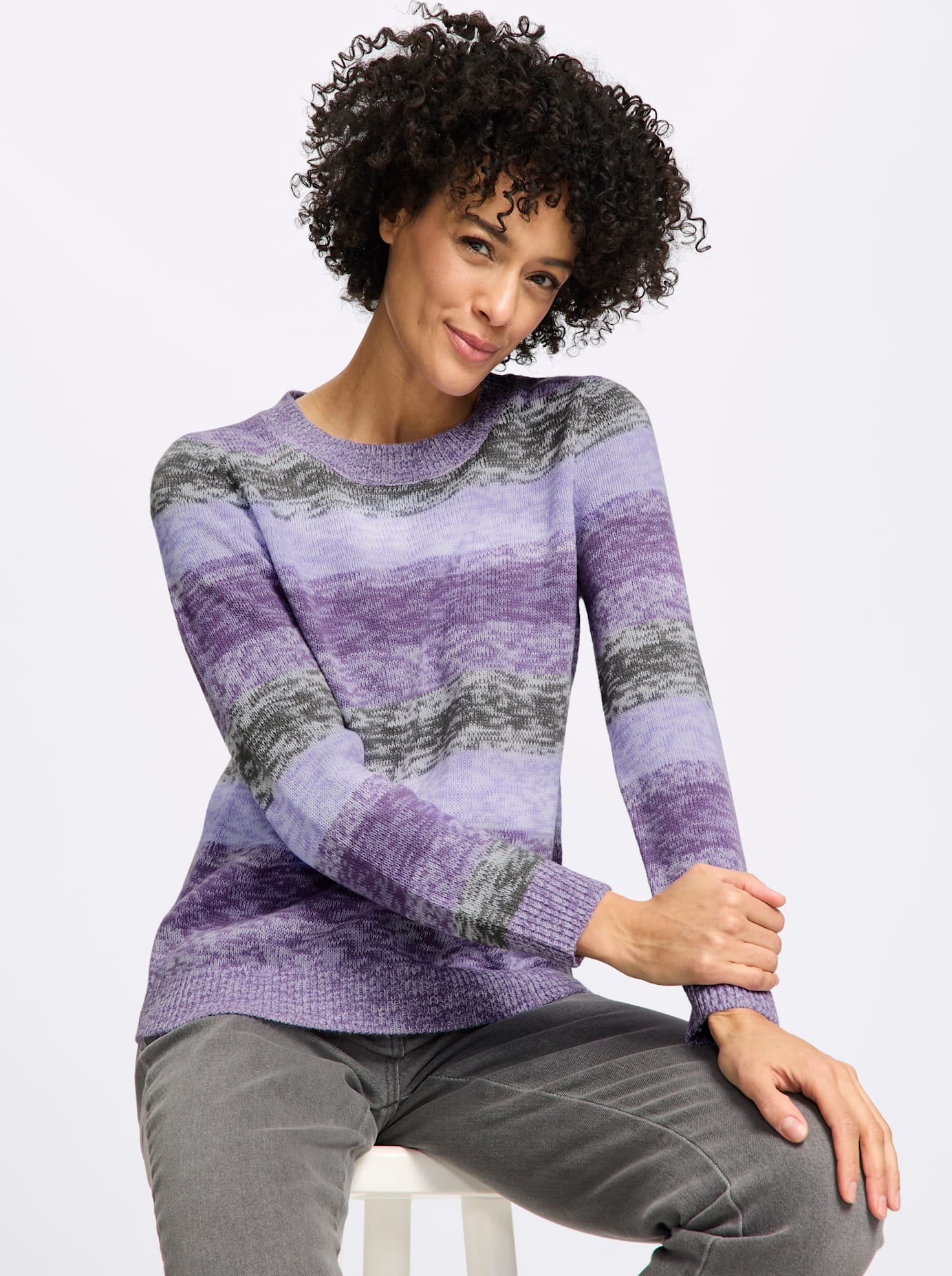Classic Basics Pull à col rond »Rundhals-Pullover«