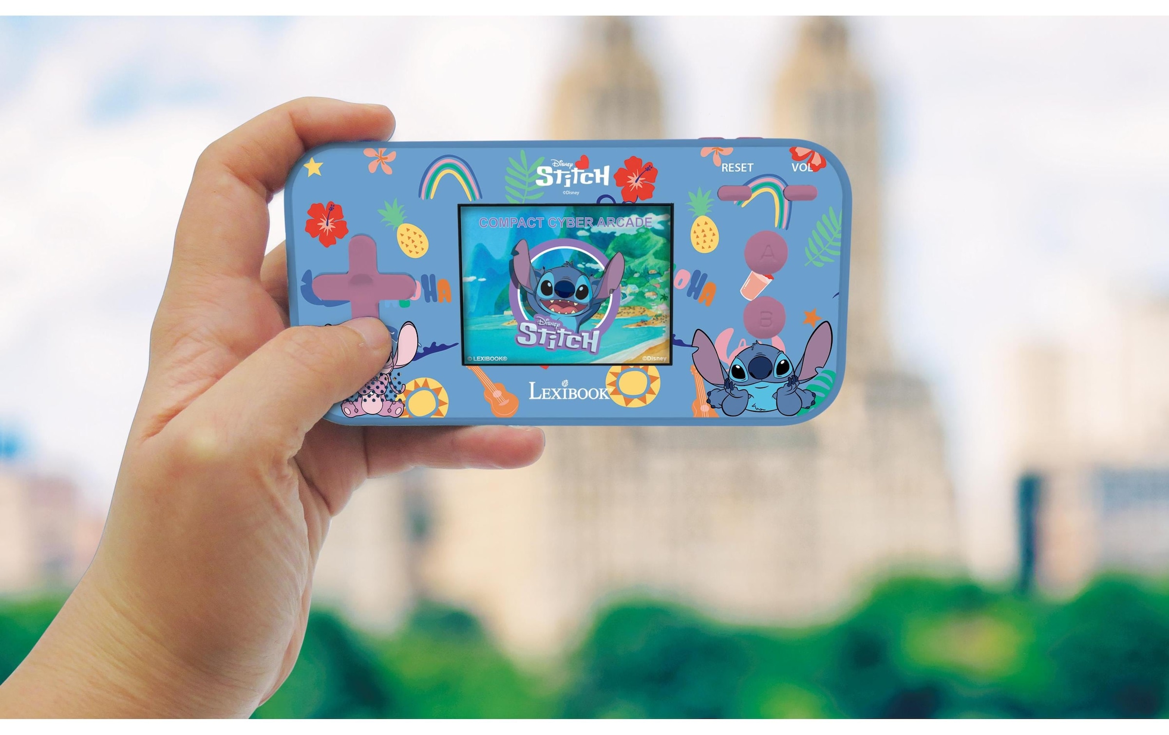 Lexibook® Console de jeu »Disney Stitch Compact Cyber Arcade«