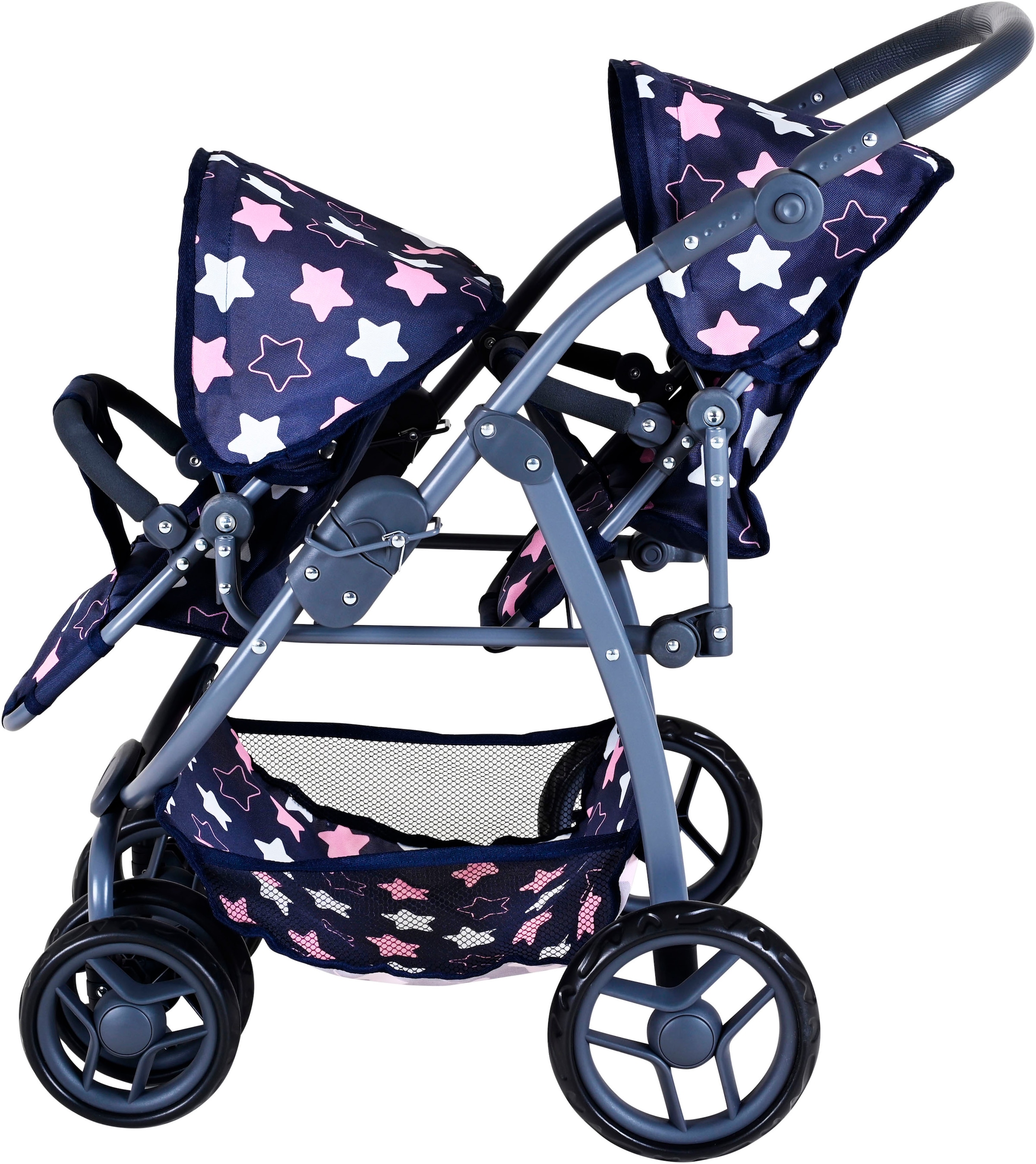 Knorrtoys® Puppen-Zwillingsbuggy »Milo«