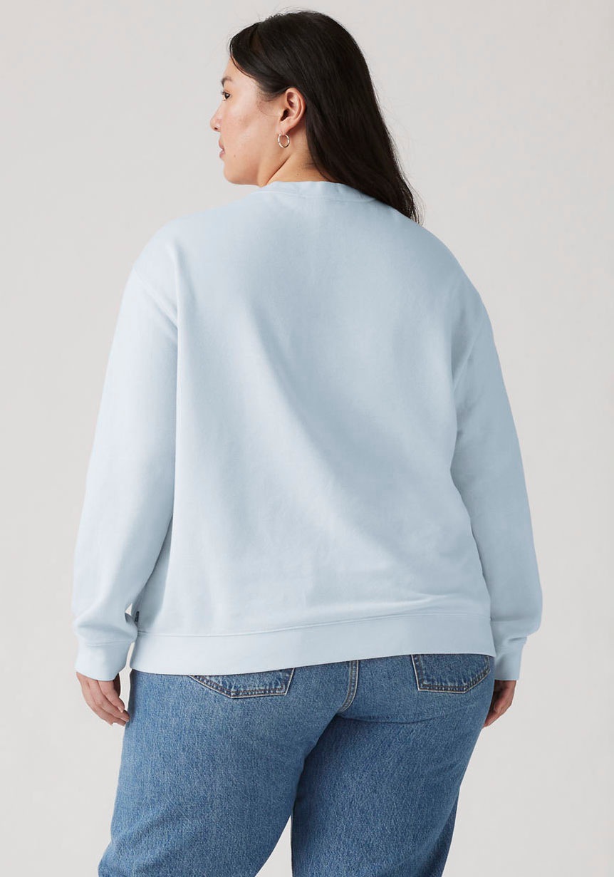 Levi's® Plus Sweatshirt »PL GR EVERYDAY CREW«, mit Batwing-Logo mit Rosenprint

