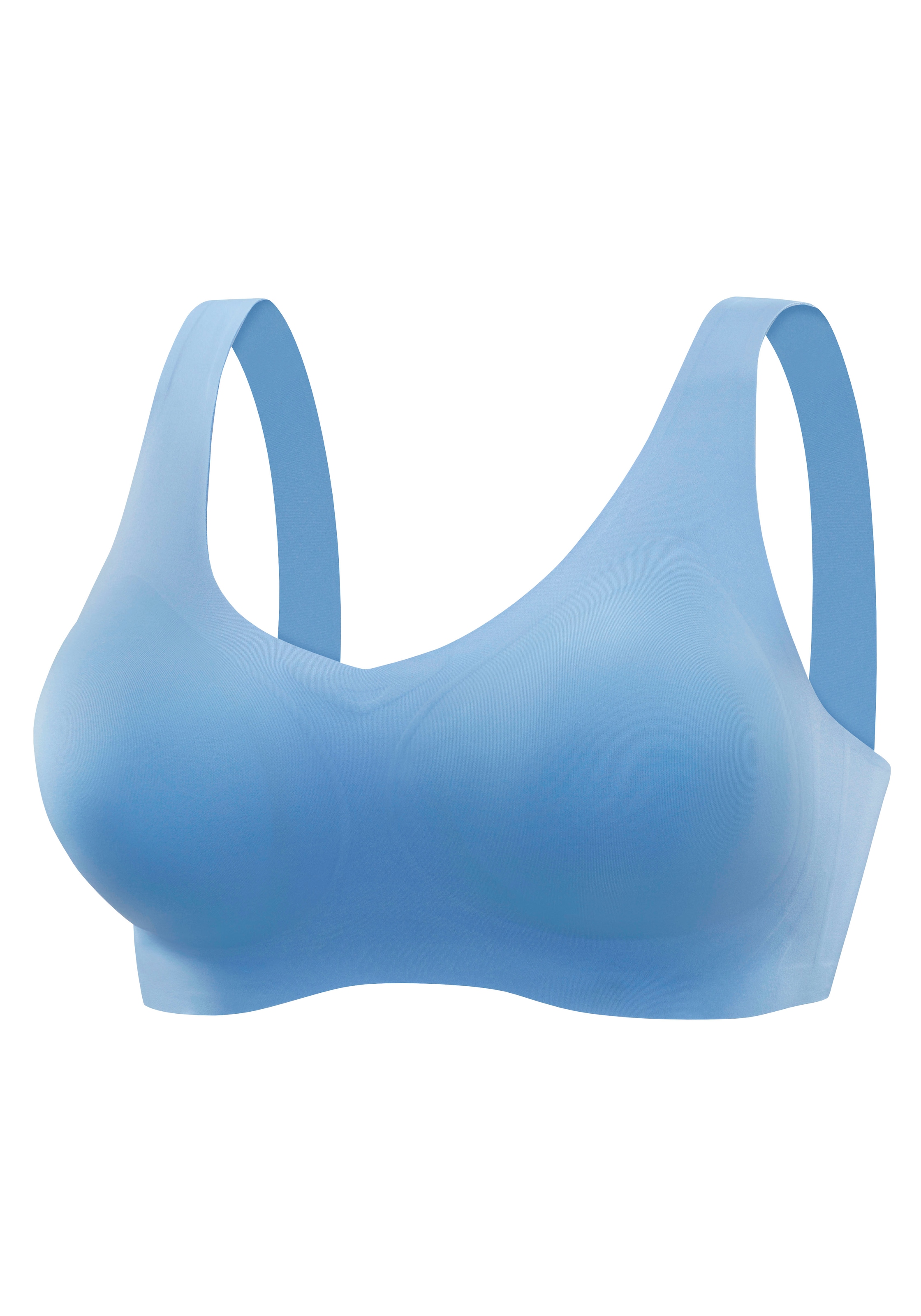 Nuance Soutien-gorge à bretelles SEAMLESS, ohne Bügel mit herausnehmbaren Kissen, bequemer BH
