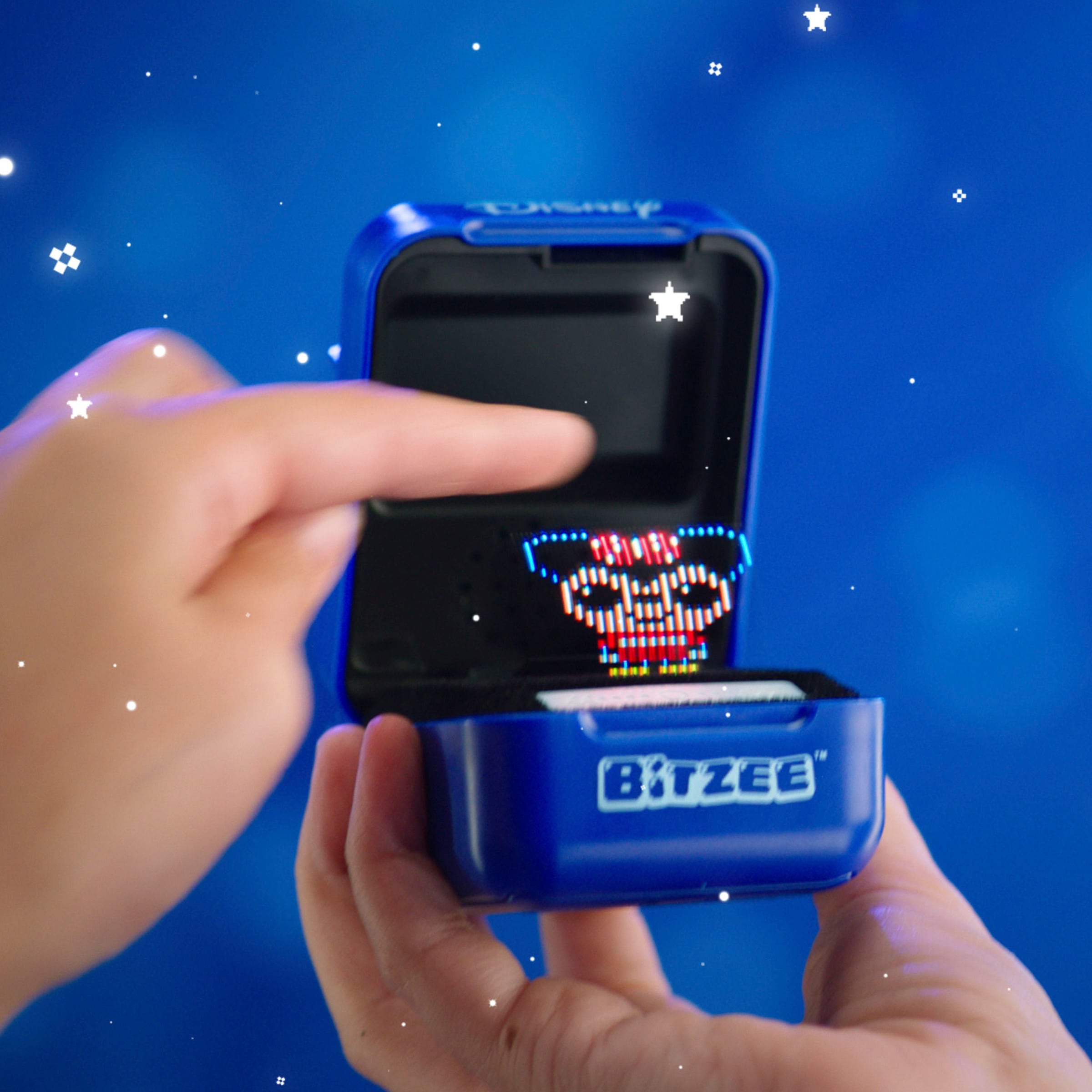 Spin Master Personnage de jeu »Disney Bitzee - Digitales Interaktives Haustier, blau«